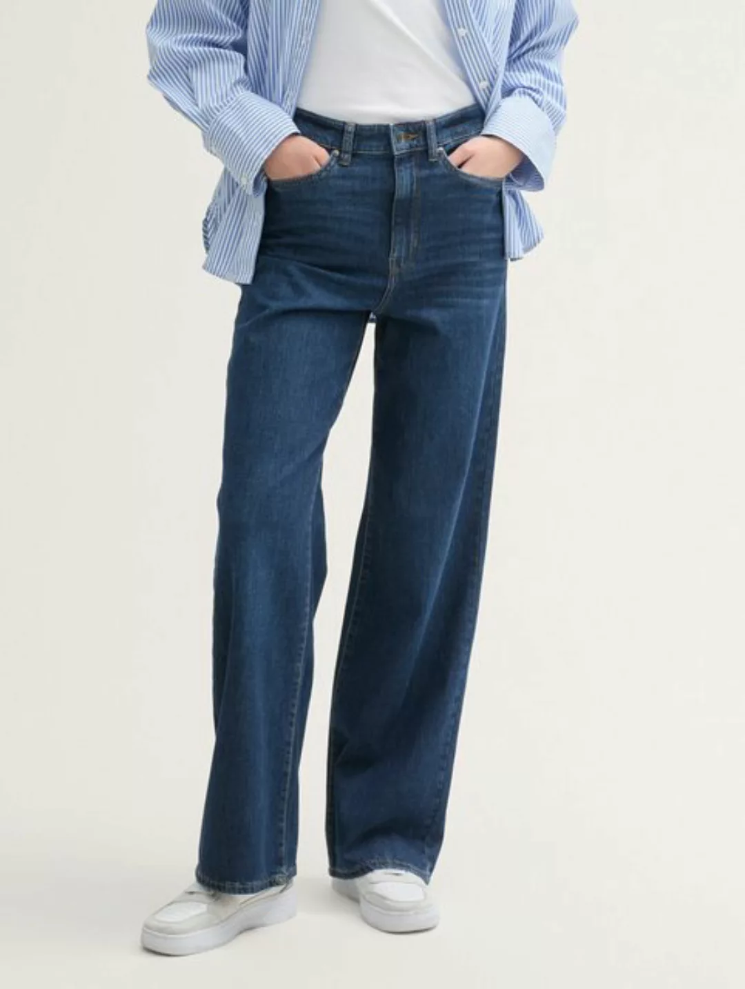 TOM TAILOR Denim Weite Jeans Wide Leg Jeans günstig online kaufen