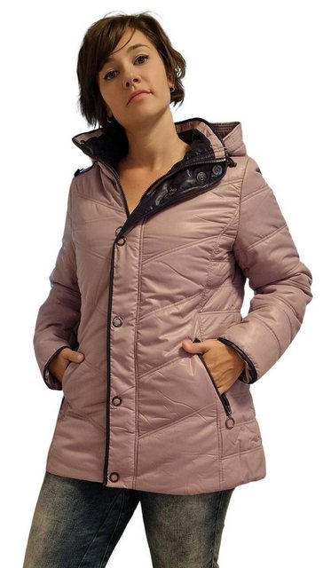 BLUE FLAME Steppjacke 60-310,Valino softig, weiche Steppjacke mit Kapuze St günstig online kaufen