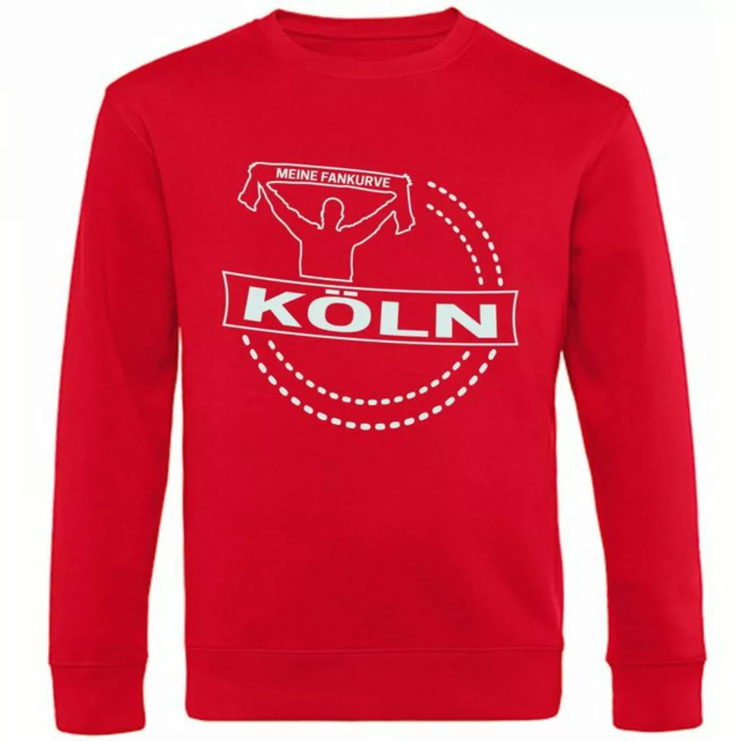 multifanshop Sweatshirt Köln - Meine Fankurve - Pullover günstig online kaufen