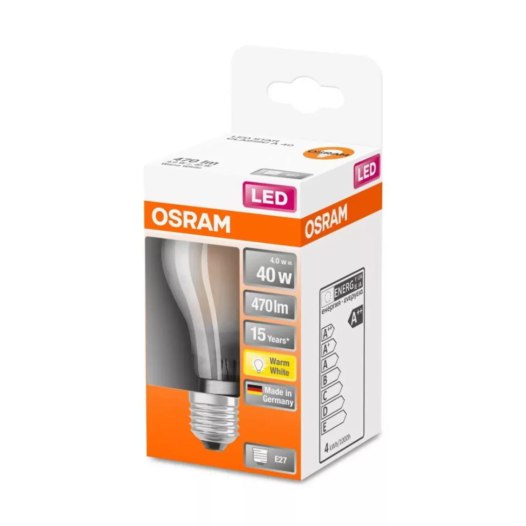 Osram LED-Leuchtmittel E27 Glühlampenform 7,5 W 1055 lm 10,5 x 6 cm (H x Ø) günstig online kaufen