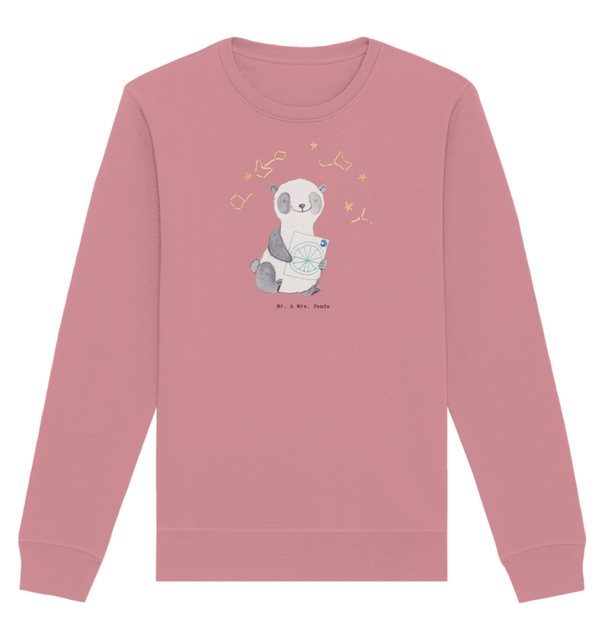 Mr. & Mrs. Panda Longpullover Größe XXL Panda Astrologie - Canyon Pink - Ge günstig online kaufen