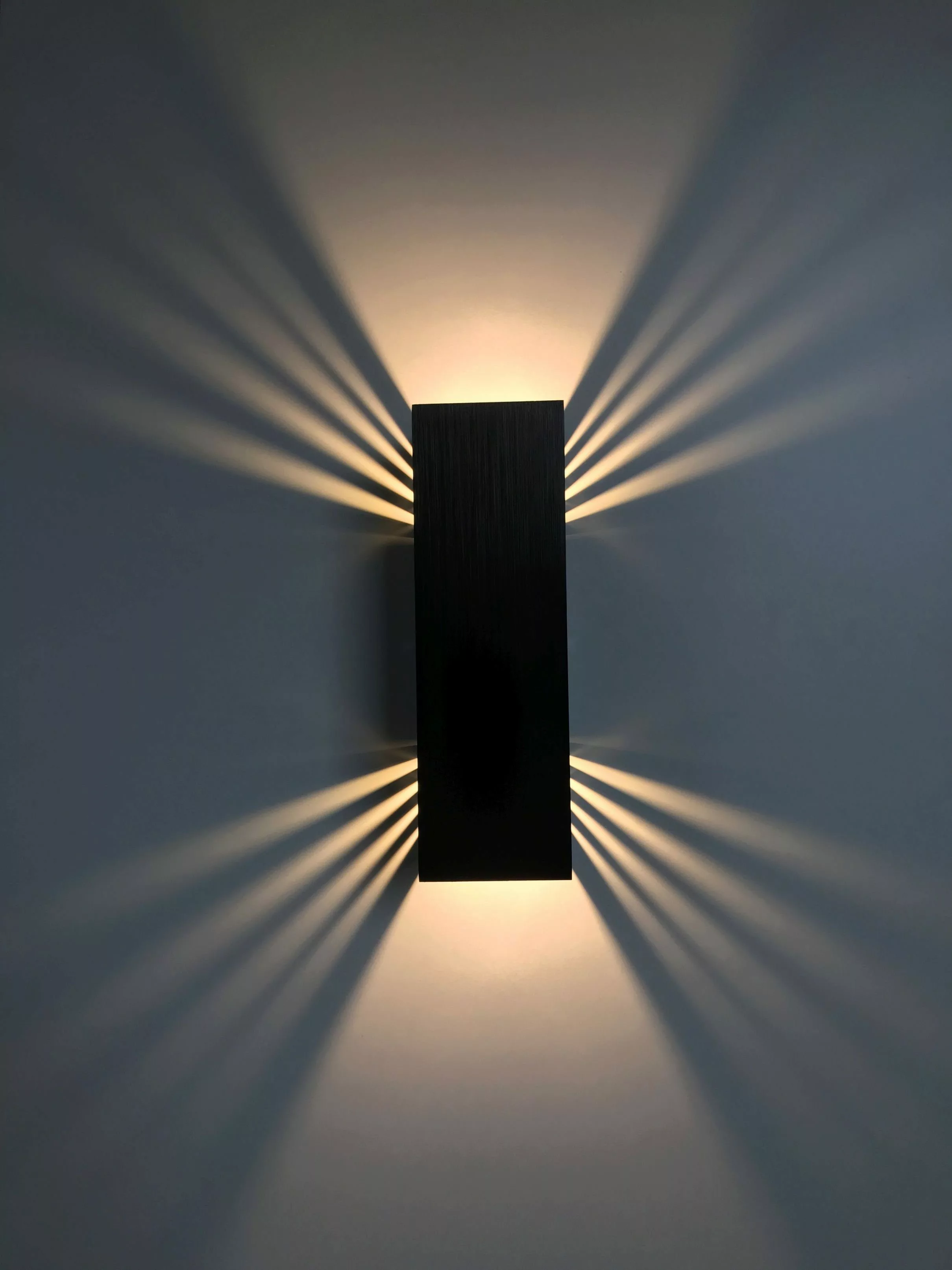 SpiceLED LED Wandleuchte Black Edition, Warmweiß günstig online kaufen