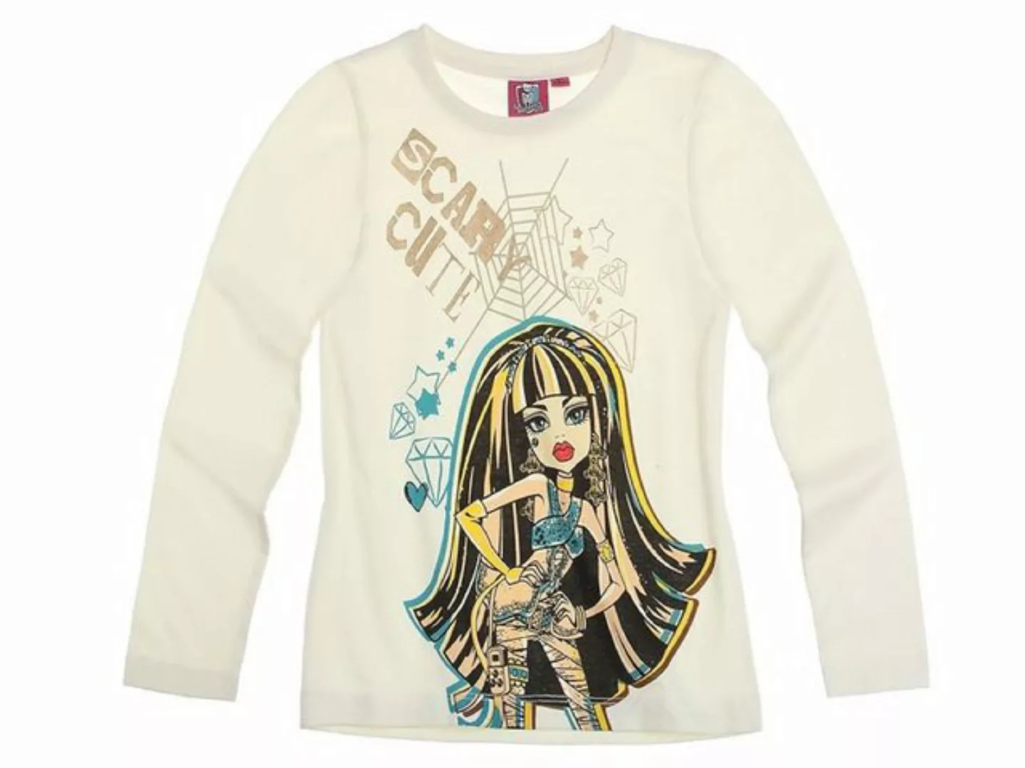 Monster High Langarmshirt in verschiedenen Designs günstig online kaufen