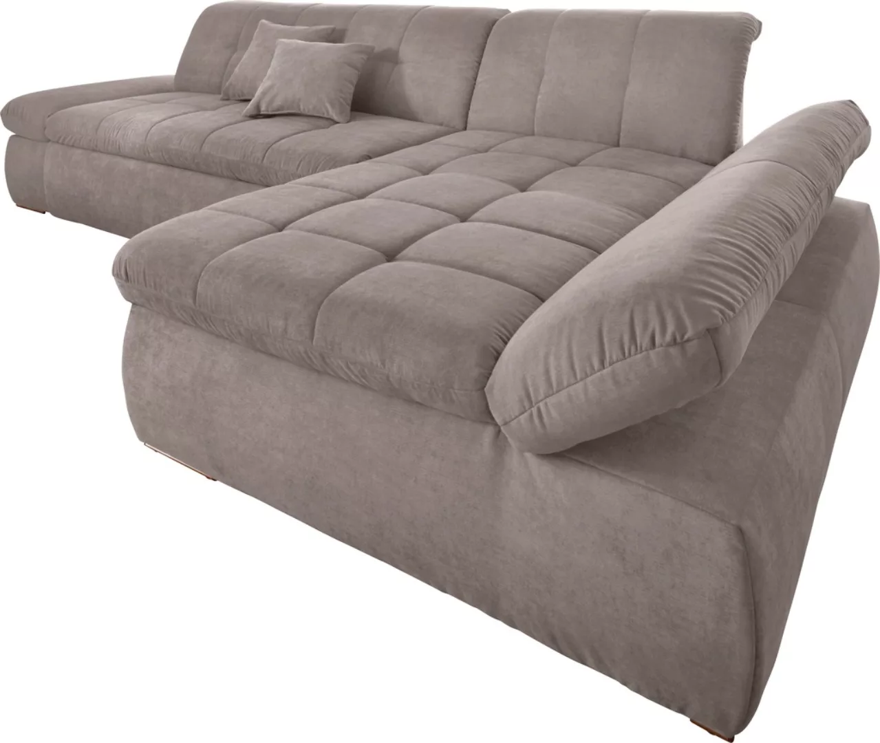 DOMO collection Ecksofa »NMoric XXL, B/T/H: 300/172/80cm, L-Form«, wahlweis günstig online kaufen