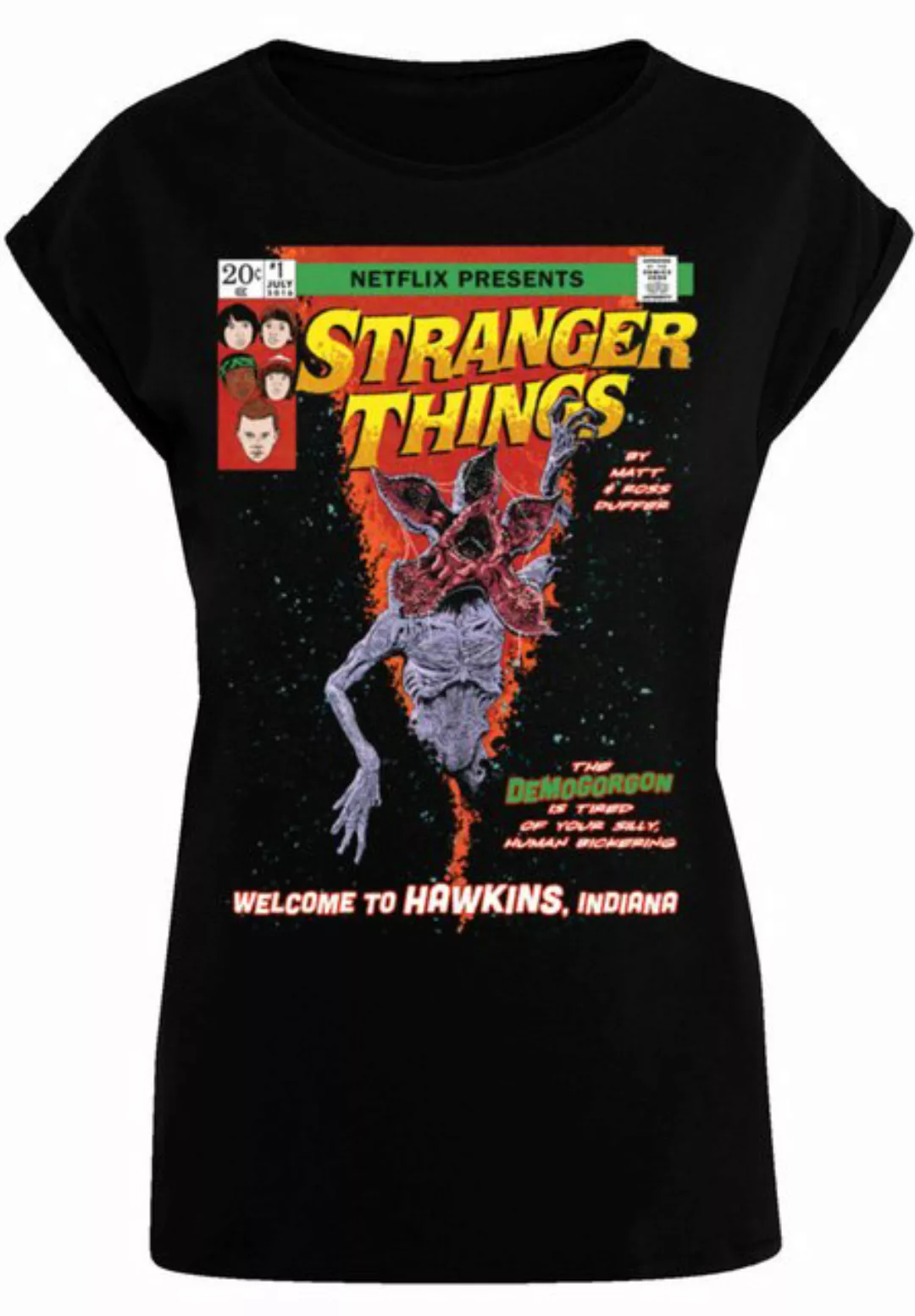 F4NT4STIC T-Shirt Stranger Things Comic Cover Premium Qualität günstig online kaufen