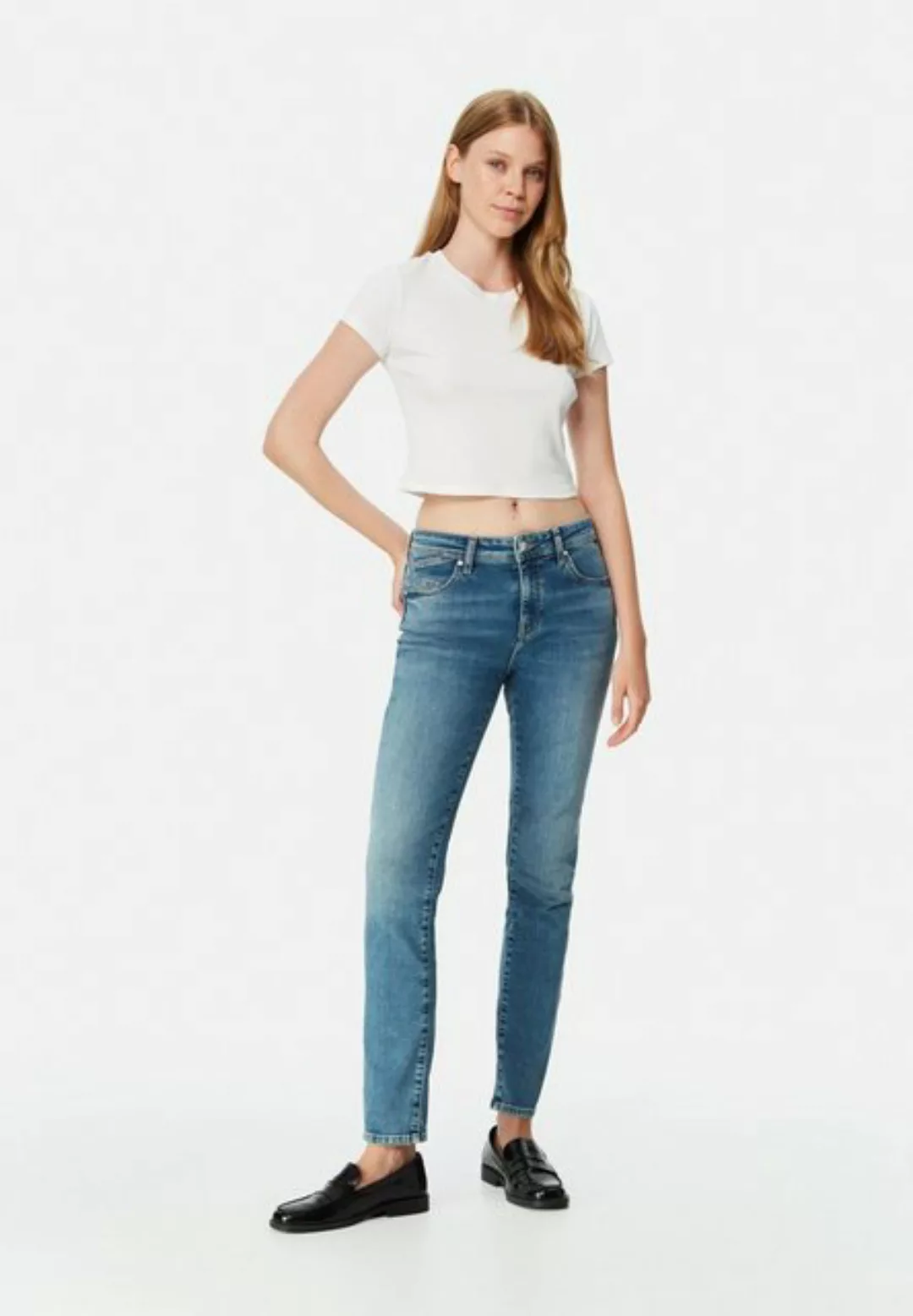 Mavi Skinny-fit-Jeans "// Label-Detail Modell "Sophie"", Slim Skinny Jeans günstig online kaufen