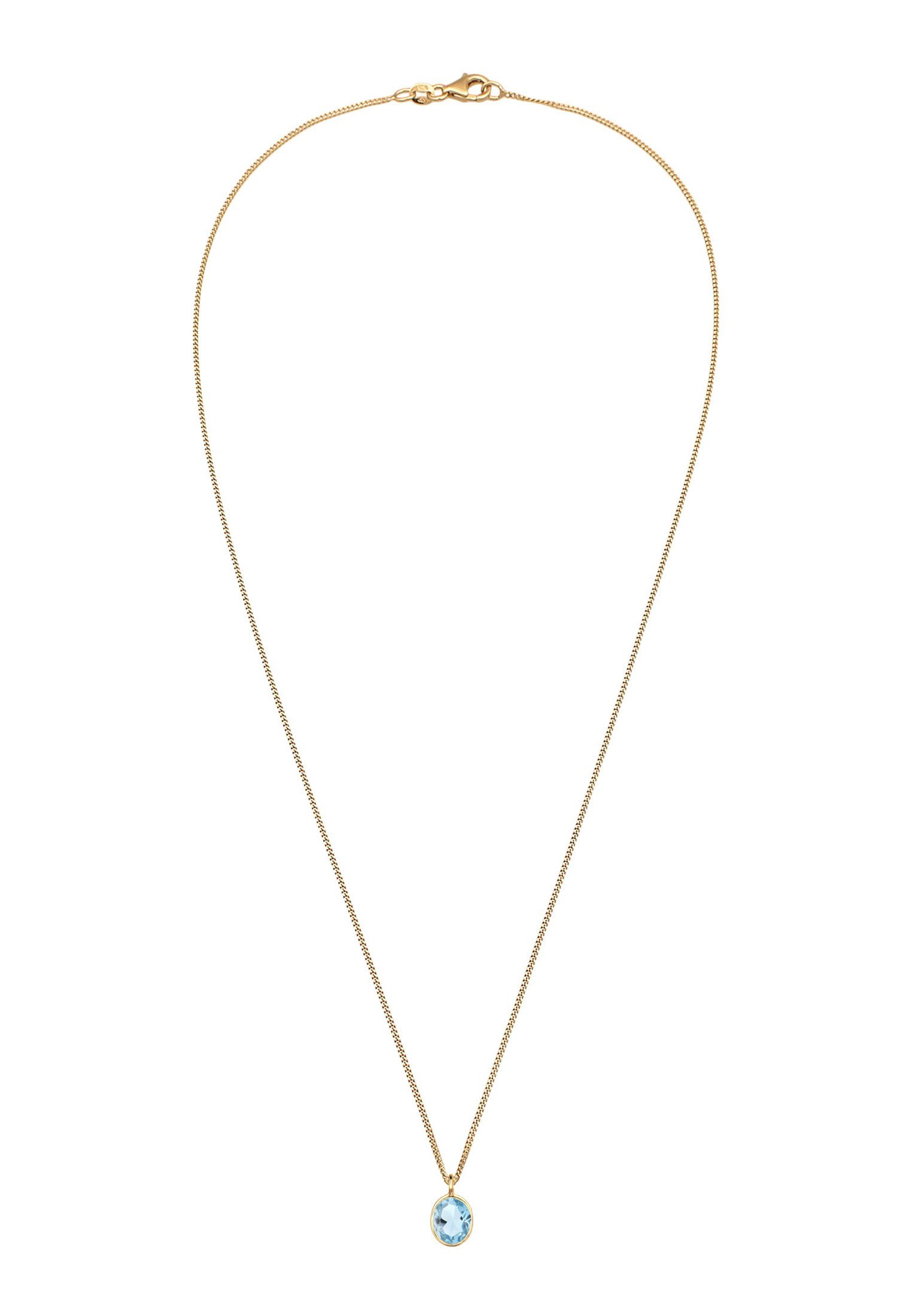Elli Kette mit Anhänger Geo Oval günstig online kaufen