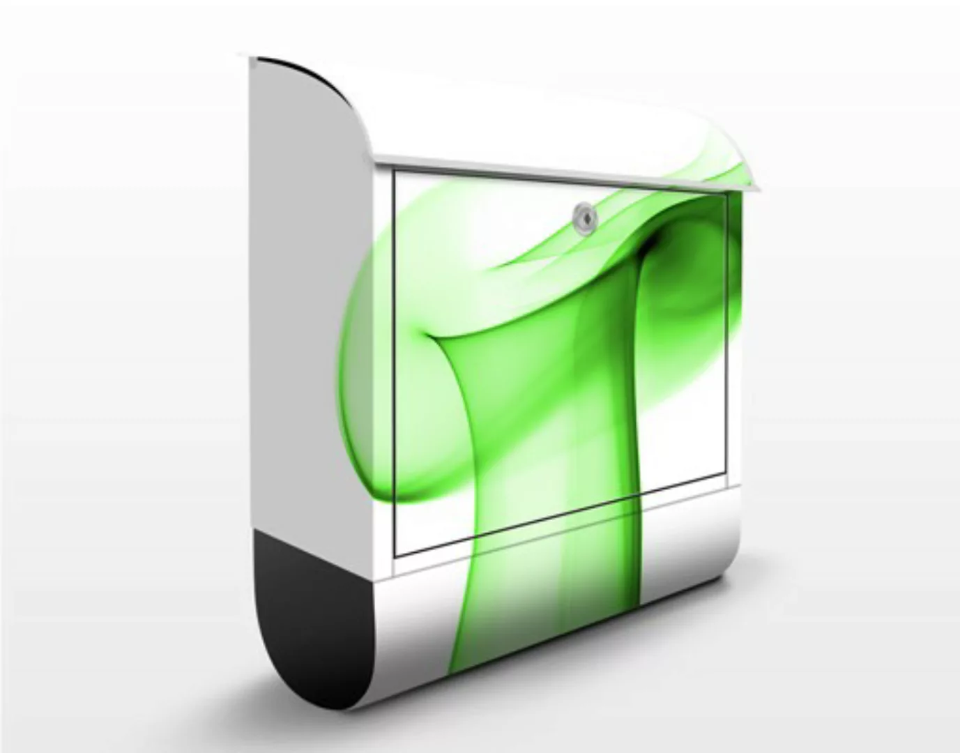 Briefkasten Muster & Textur Green Glitter günstig online kaufen