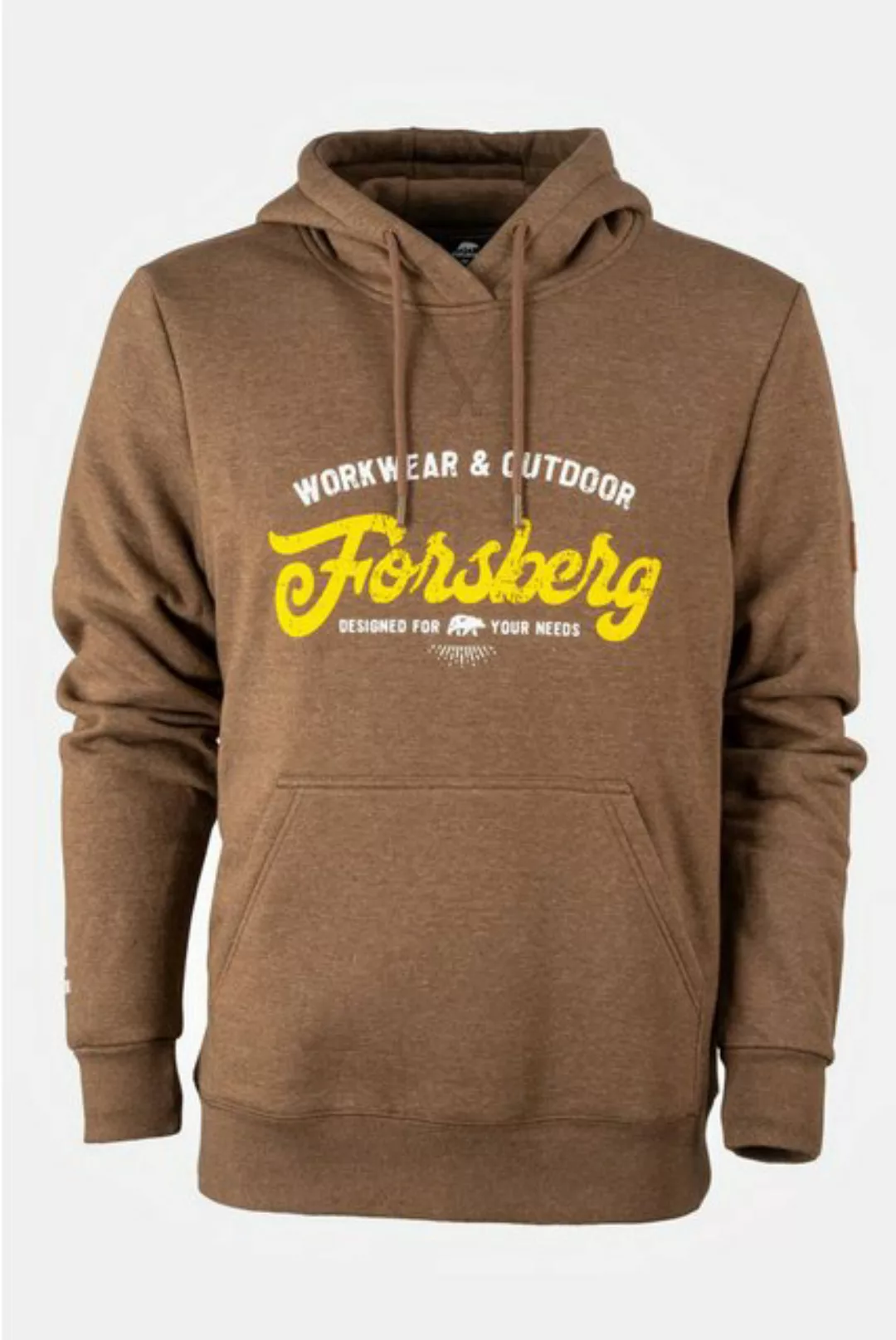 FORSBERG Sweatshirt Vikutson Hoodie mit Retro Logo günstig online kaufen