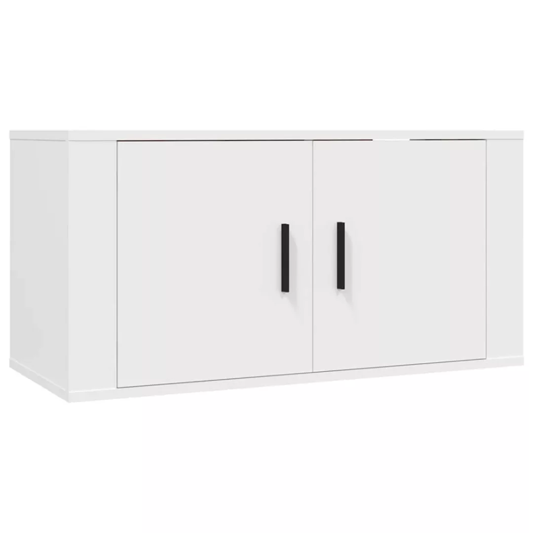 Vidaxl Tv-wandschrank Weiß 80x34,5x40 Cm günstig online kaufen