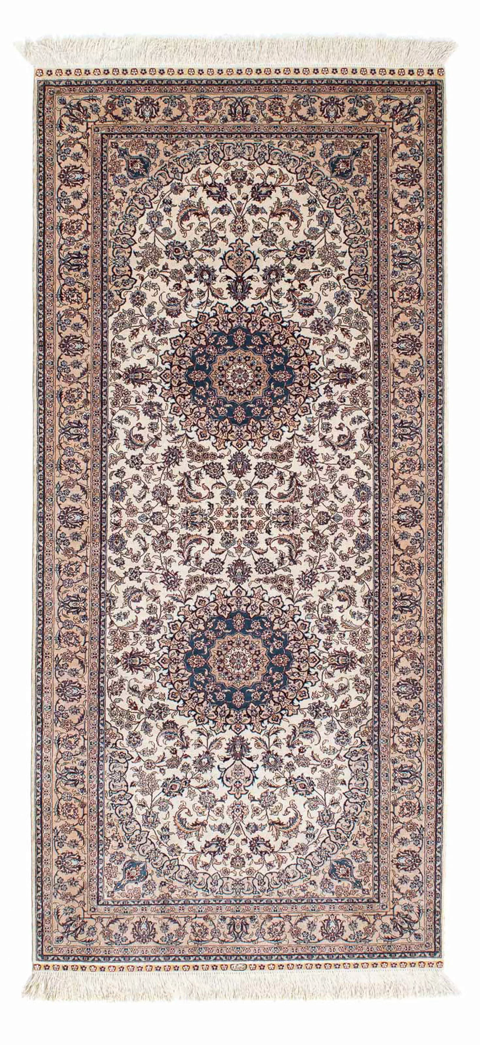 morgenland Orientteppich »Hereke - 185 x 78 cm - beige«, rechteckig günstig online kaufen