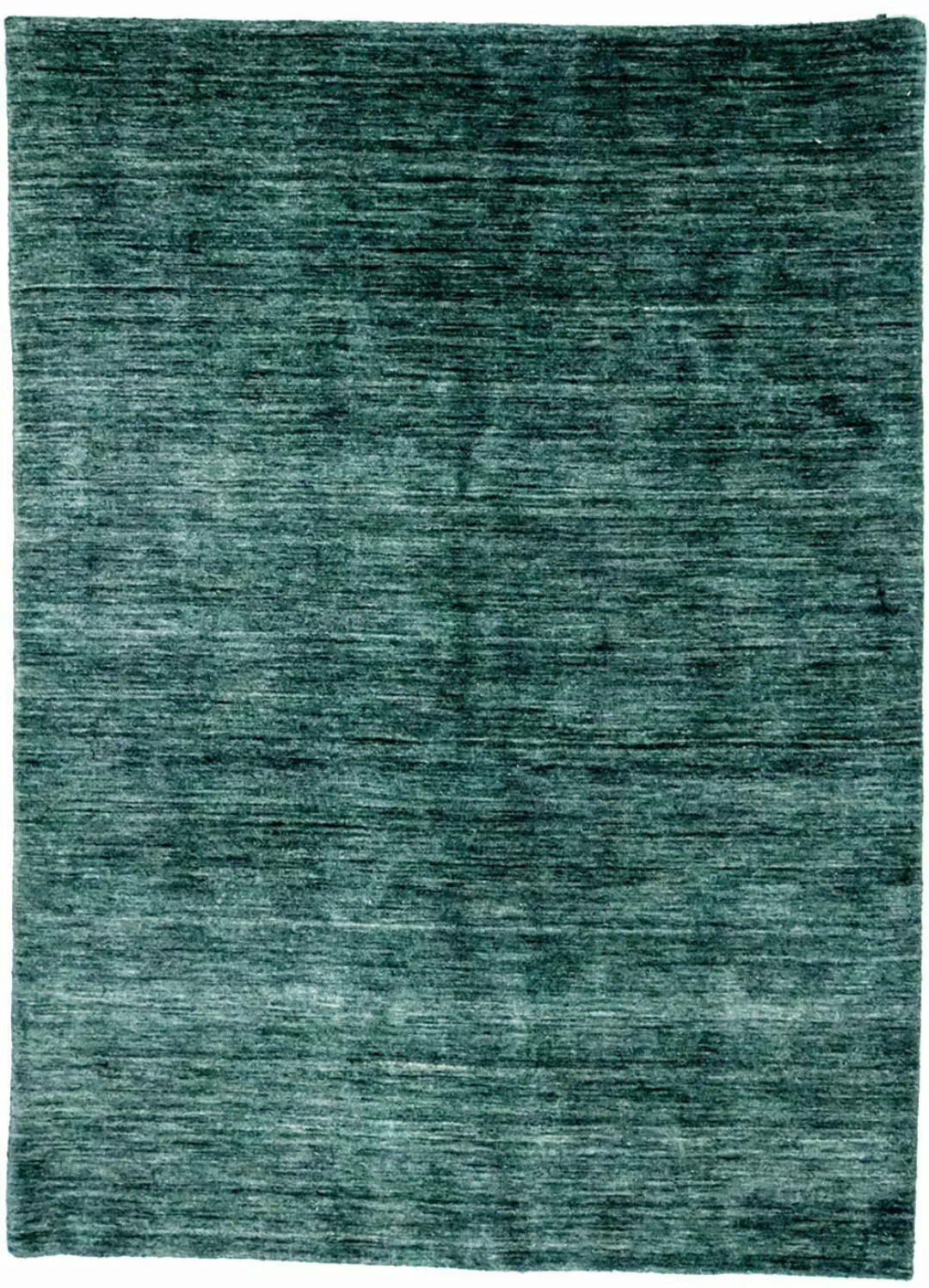 morgenland Wollteppich »Loribaft Teppich handgewebt grün«, rechteckig günstig online kaufen