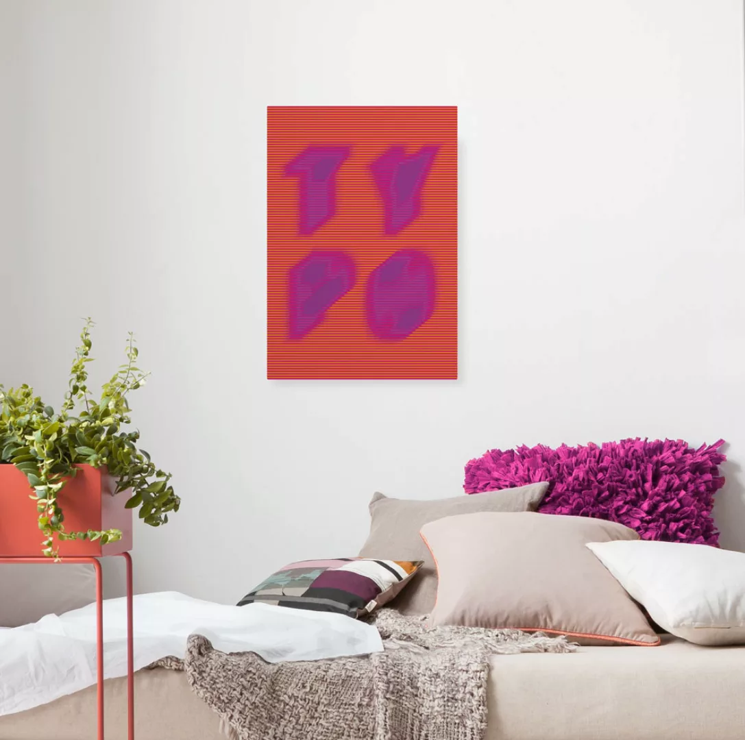 Komar Leinwandbild "Blurry Night", (1 St.), 40x60 cm (Breite x Höhe), Keilr günstig online kaufen