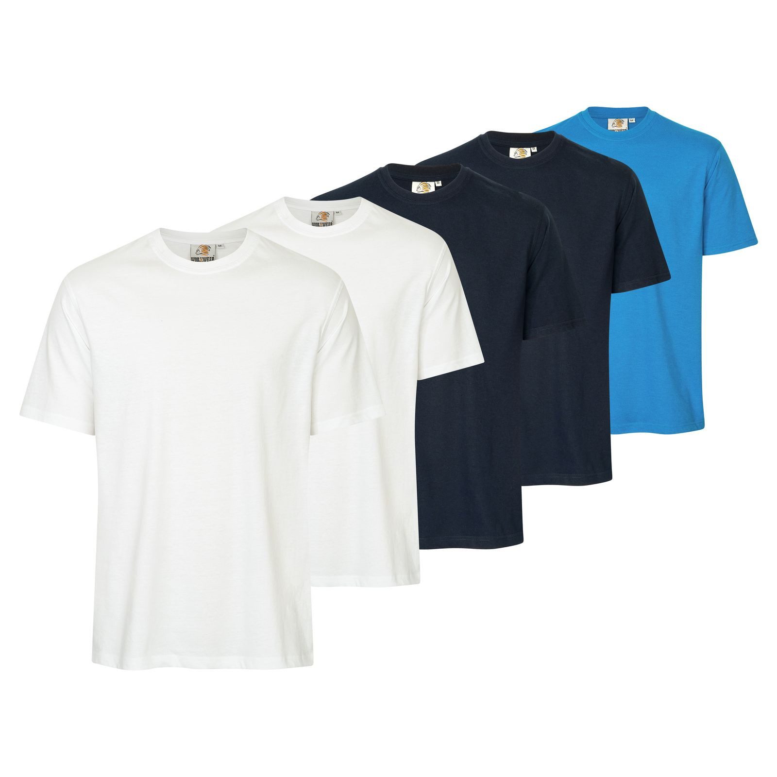 WORXWEAR T-Shirt Herren (Spar-Set, 5-tlg) Strapazierfähiges günstig online kaufen
