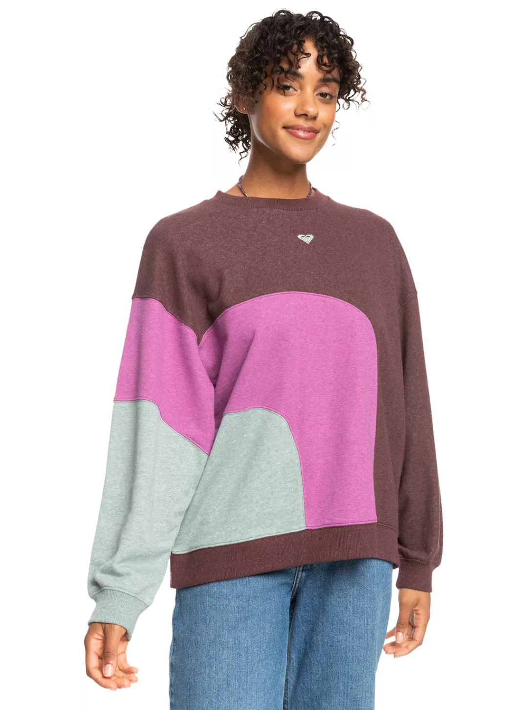 Roxy Sweatshirt "Happy Daize" günstig online kaufen