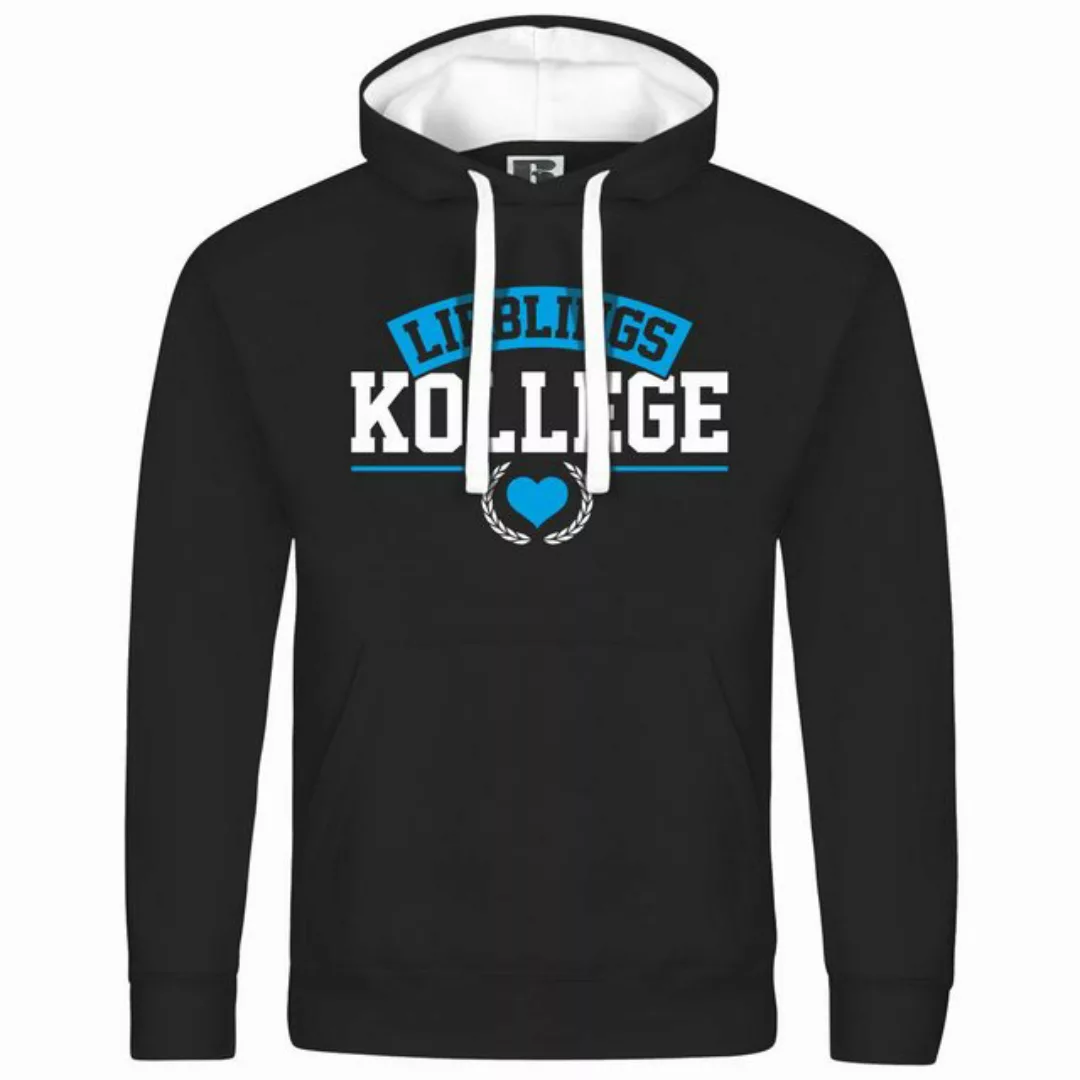 deinshirt Kapuzenpullover Herren Kapuzenpullover Lieblingskollege Mit Print günstig online kaufen