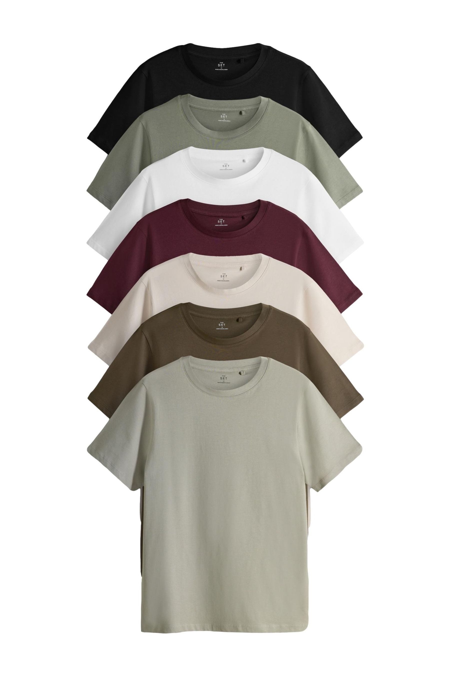 The Set T-Shirt The Set Slim günstig online kaufen