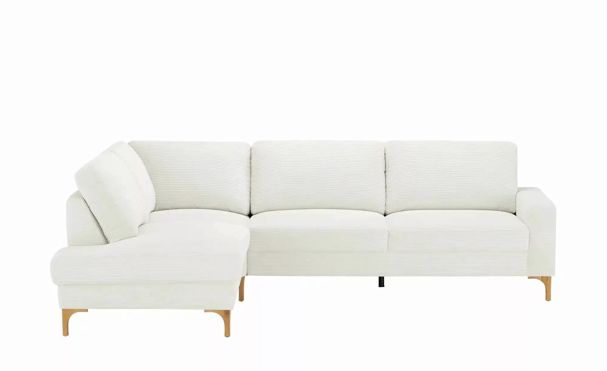 Gray & Jones Cord-Sofa  Capa ¦ weiß ¦ Maße (cm): B: 276 H: 86 T: 200 Polste günstig online kaufen