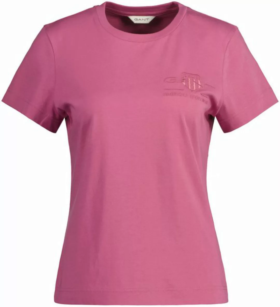 Gant T-Shirt Damen T-Shirt TONAL SHIELD Regular Fit (1-tlg) günstig online kaufen