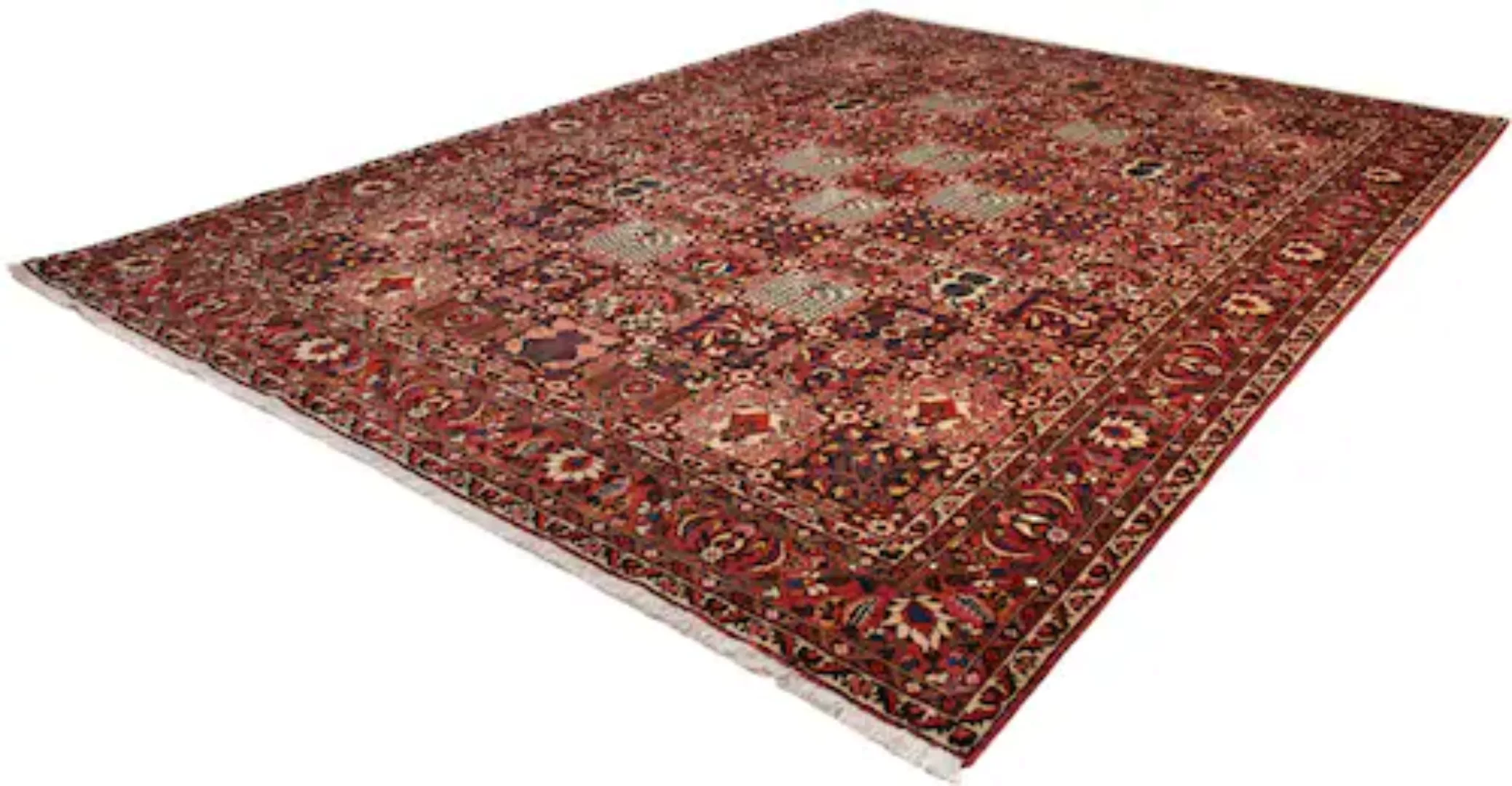morgenland Wollteppich »Bachtiar Medaillon Rosso scuro 360 x 268 cm«, recht günstig online kaufen