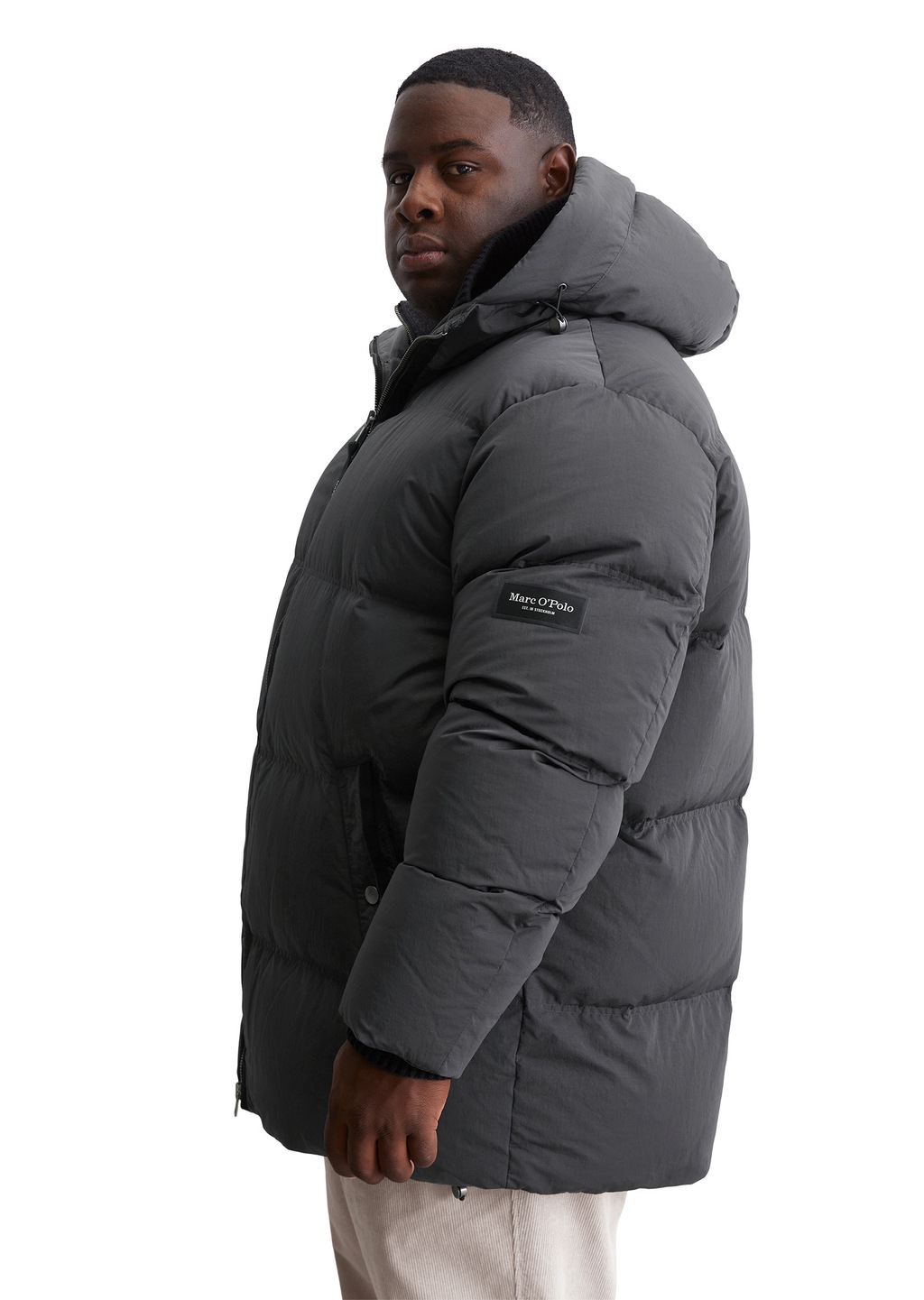 Marc OPolo Outdoorjacke "wasserabweisend aus recyceltem Material", mit Kapu günstig online kaufen