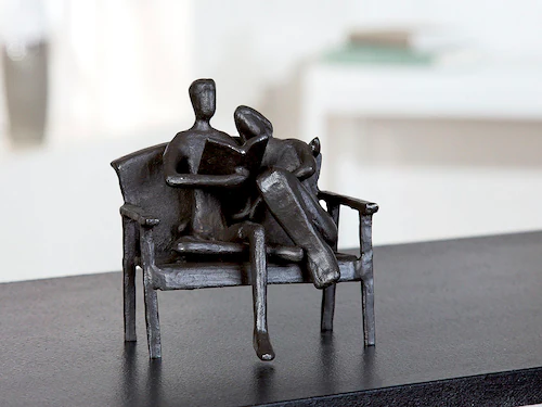Casablanca by Gilde Wanddekoobjekt »Design-Skulptur Vorleser« günstig online kaufen