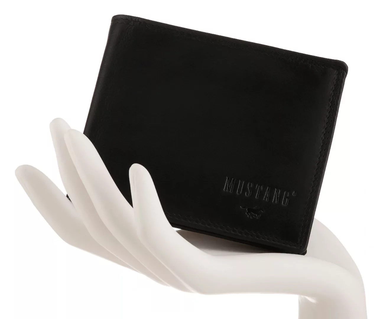MUSTANG Geldbörse "Udine leather wallet side opening" günstig online kaufen