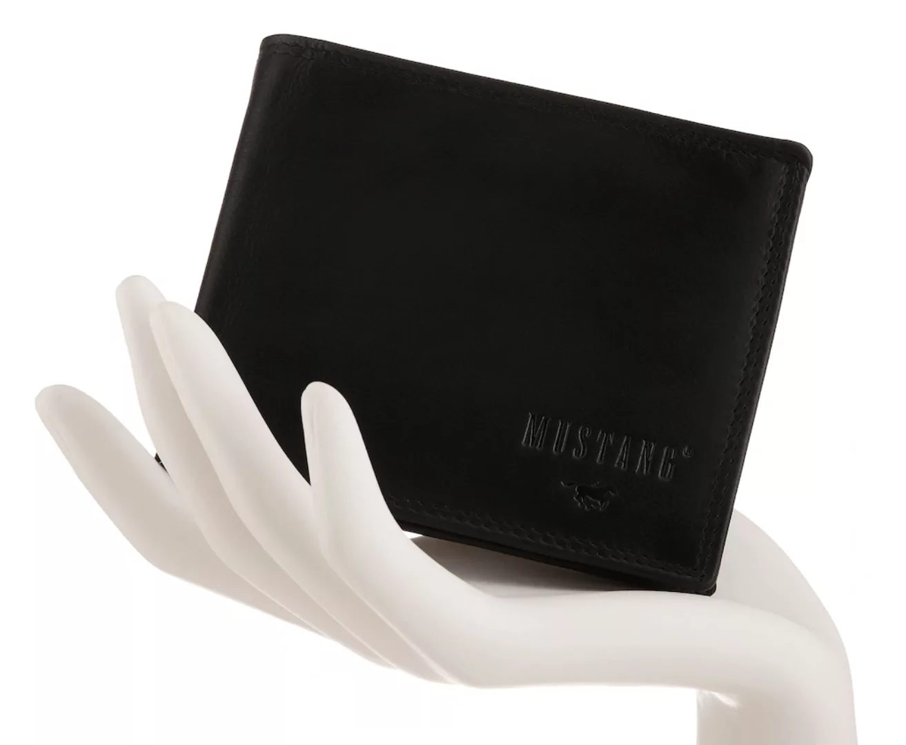 MUSTANG Geldbörse "Udine leather wallet side opening", mit RFID-Schutz günstig online kaufen