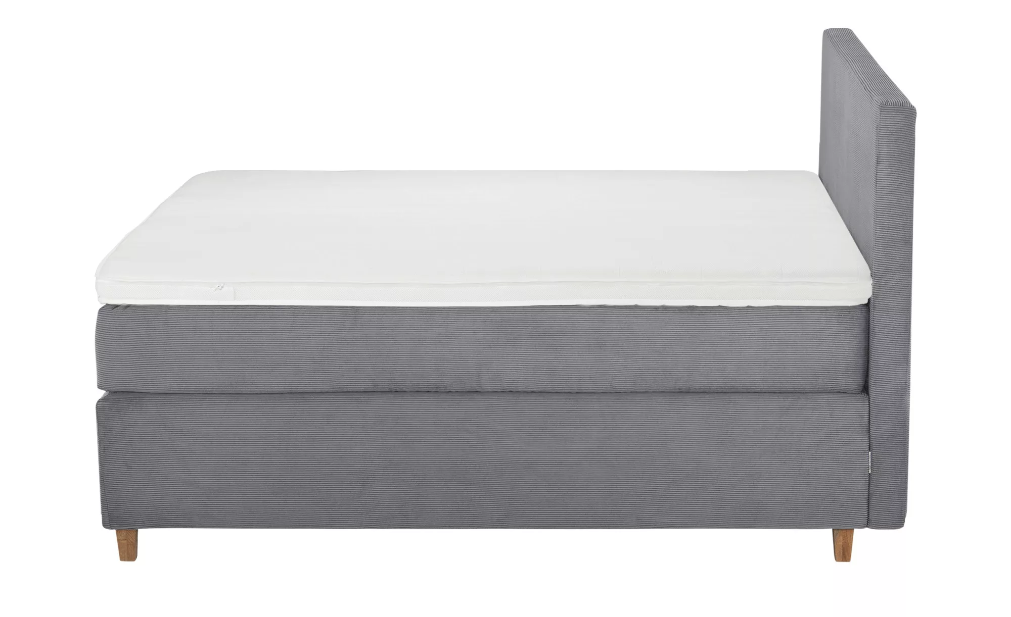 Jette Home Boxspringbett  Jette Flex ¦ grau ¦ Maße (cm): B: 205 H: 120,5 Be günstig online kaufen