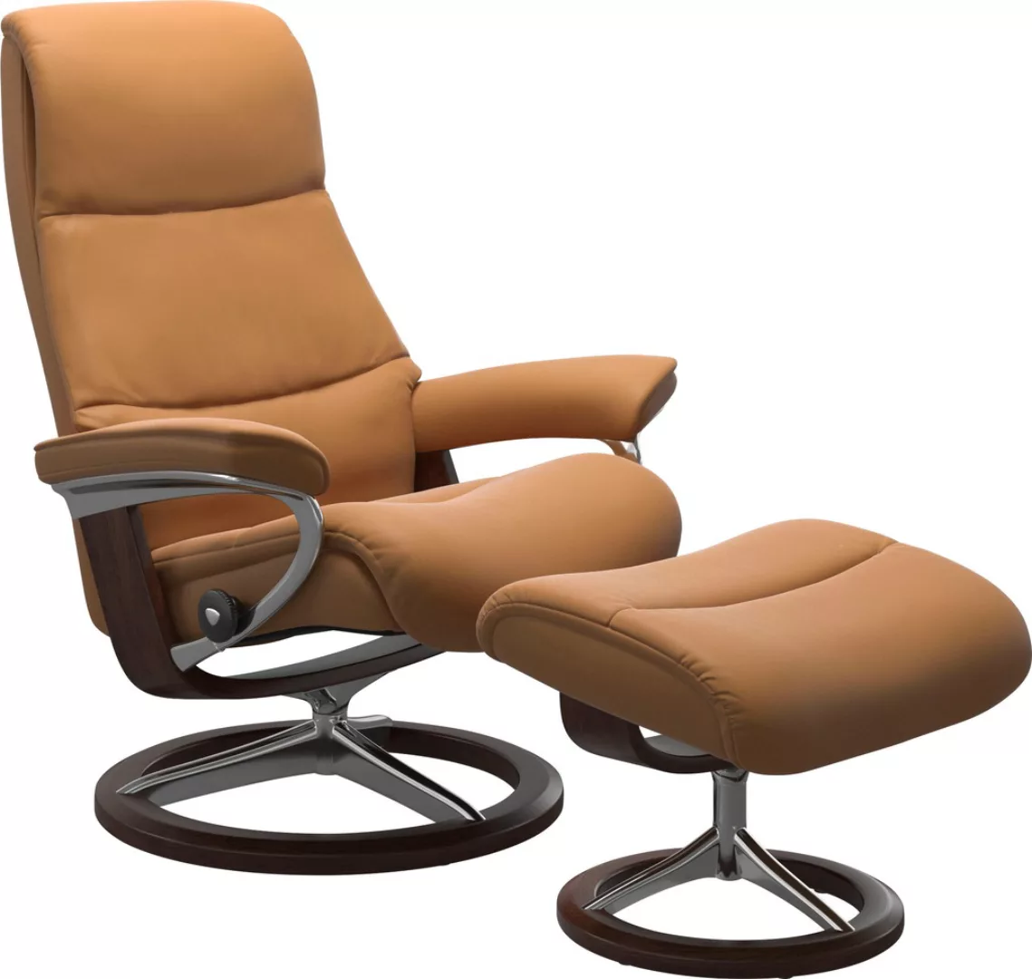 Stressless® Relaxsessel »View«, mit Signature Base, Größe S,Gestell Braun günstig online kaufen