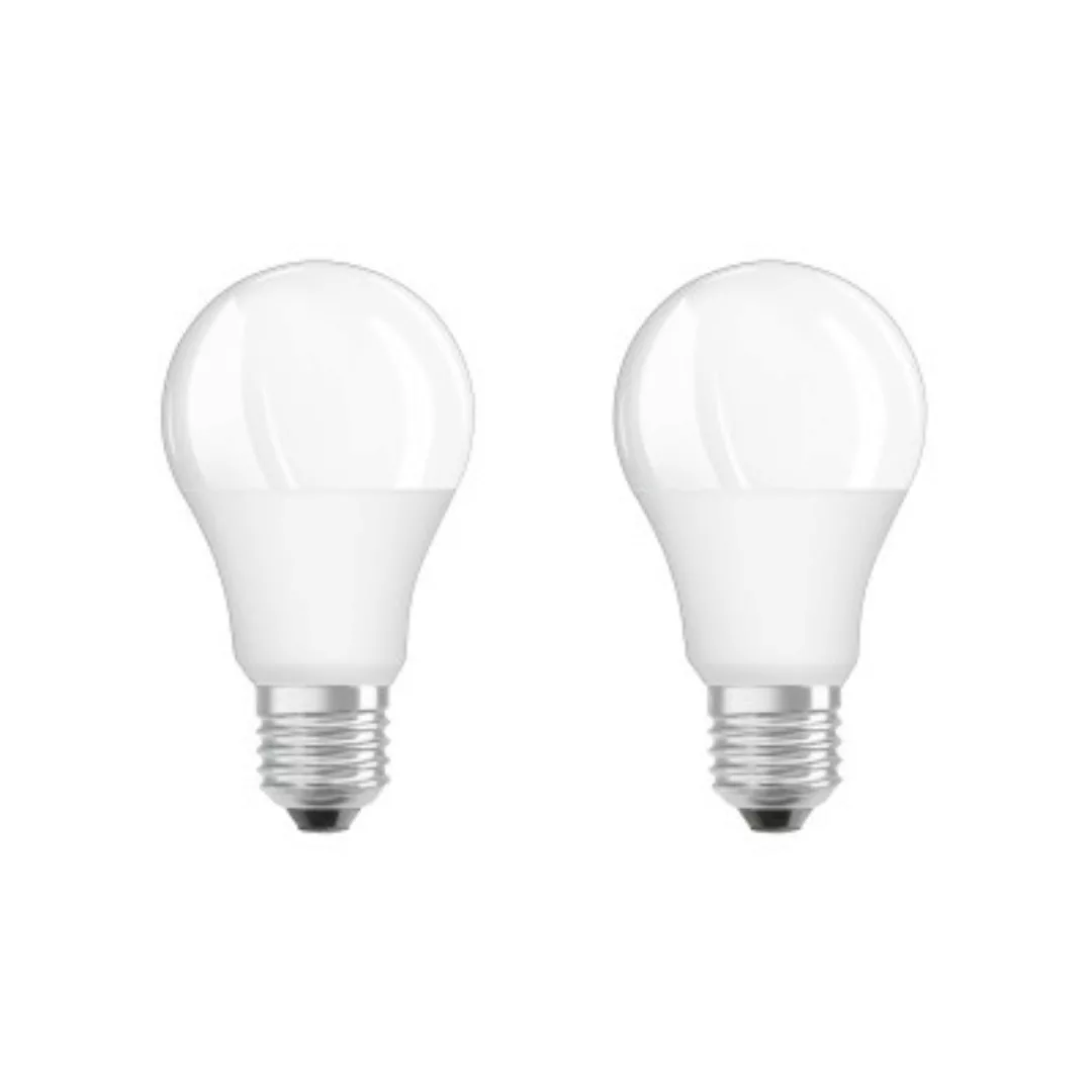 Osram LED-Leuchtmittel E27 Glühlampenform 9,7 W 2er Set 10,8 x 6 cm (H x Ø) günstig online kaufen