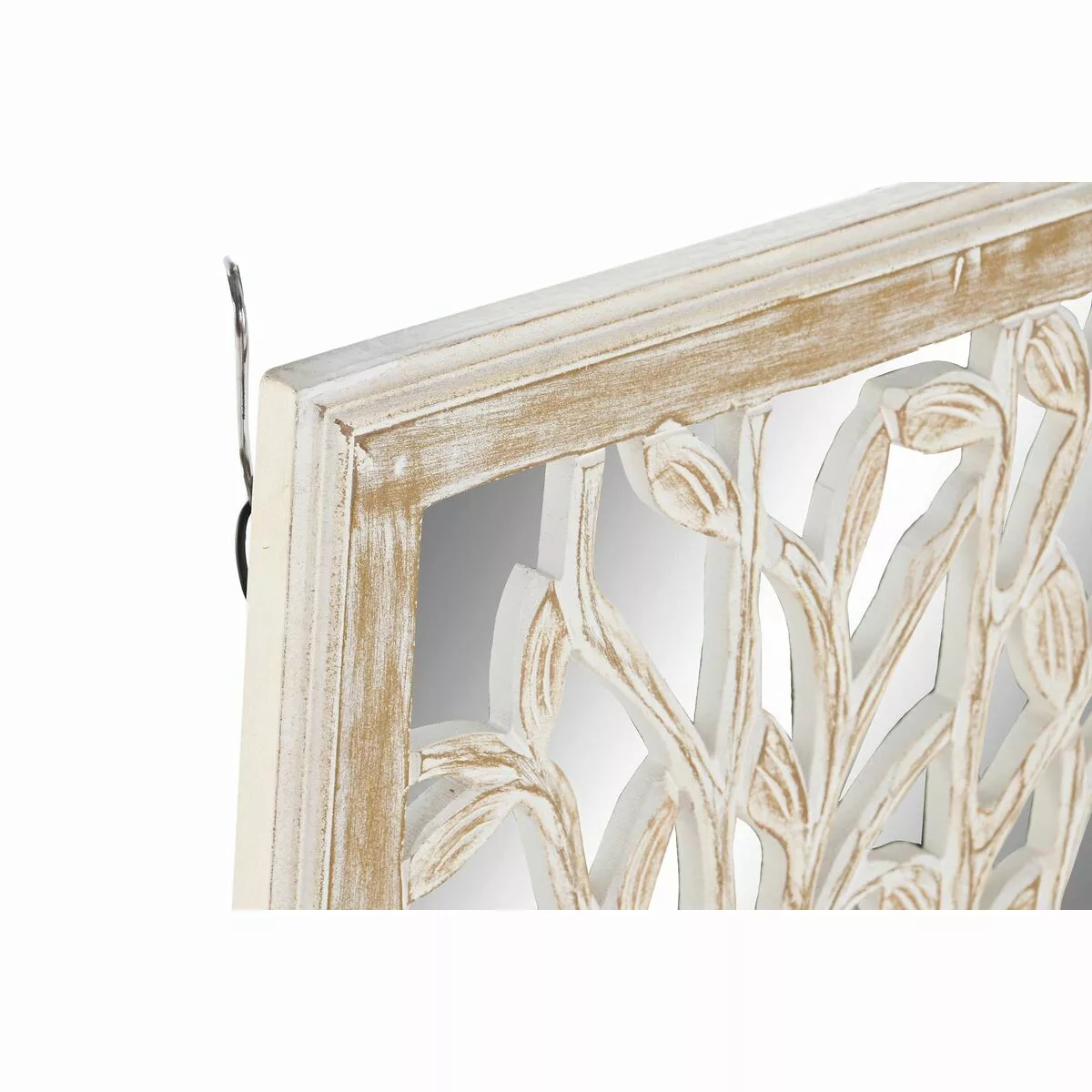 Wanddekoration Dkd Home Decor Spiegel Baum Weiß Holz Mdf (45 X 2,5 X 65 Cm) günstig online kaufen