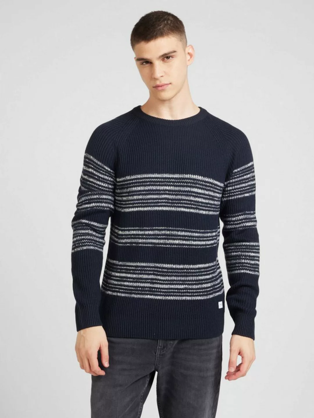 Jack & Jones Rundhalspullover JJPANNEL (1-tlg) günstig online kaufen