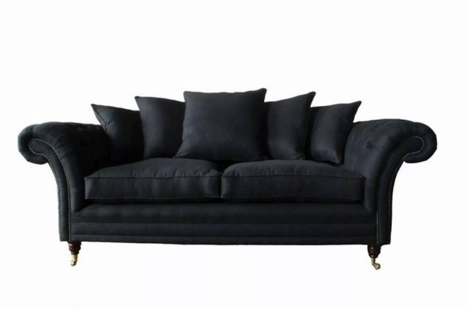 JVmoebel Chesterfield-Sofa HANDGEFERTIGTES 3-SITZER-CHESTERFIELD-SOFA MIT F günstig online kaufen