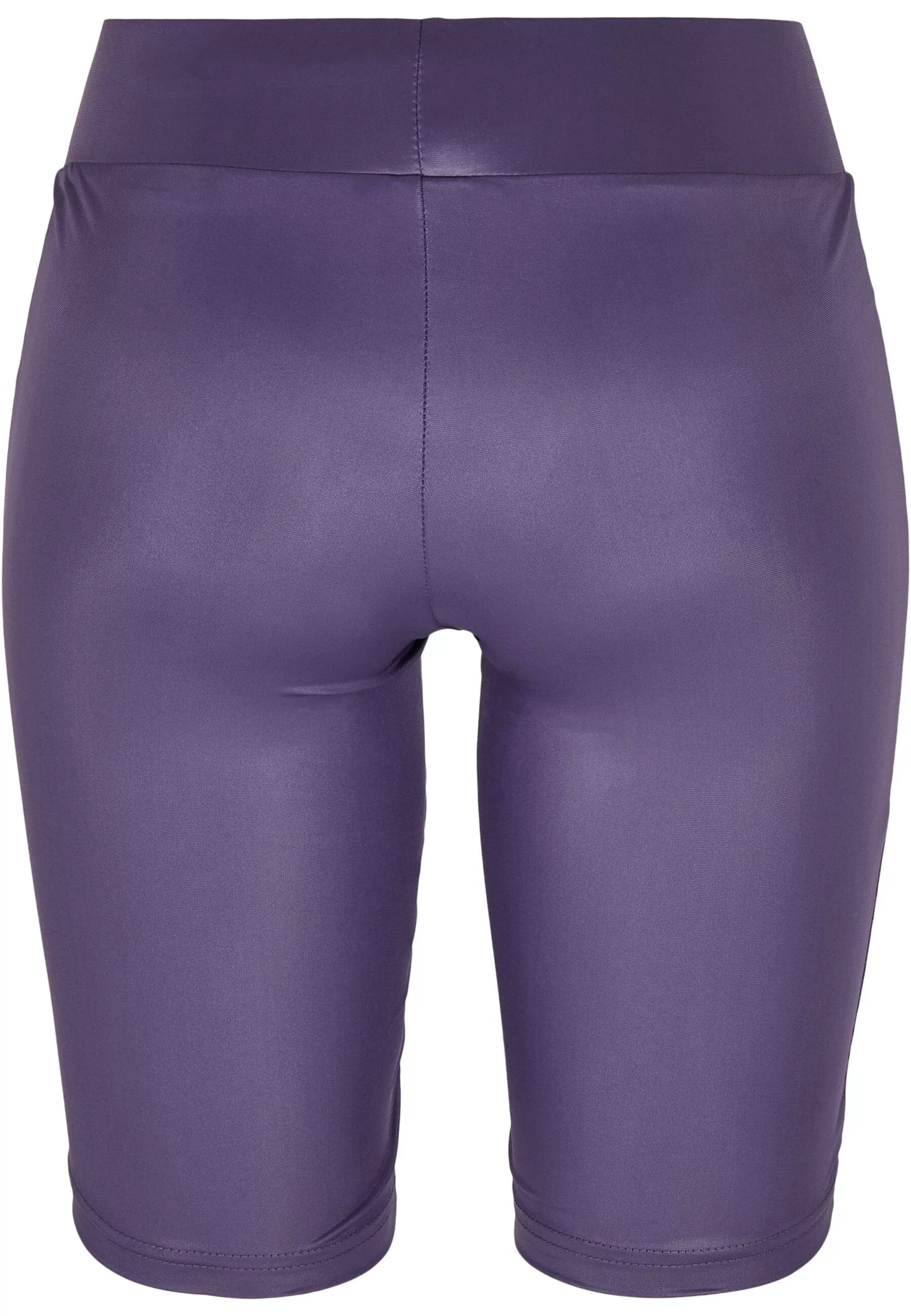 URBAN CLASSICS Stoffhose "Urban Classics Damen Ladies Synthetic Leather Cyc günstig online kaufen