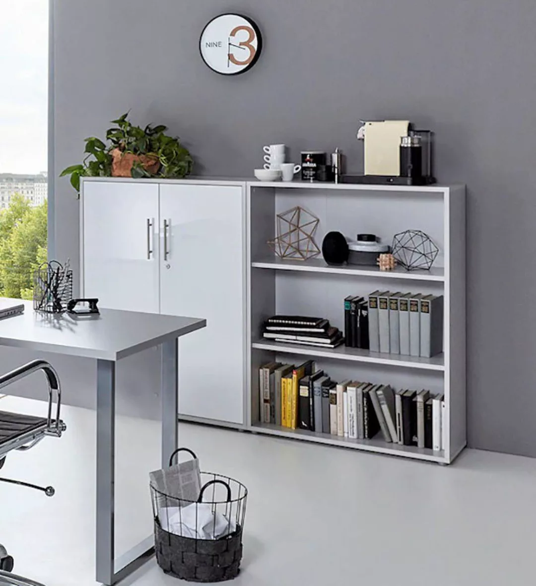 BMG Möbel Büromöbel-Set "Tabor Office", (Set, 2 tlg.) günstig online kaufen