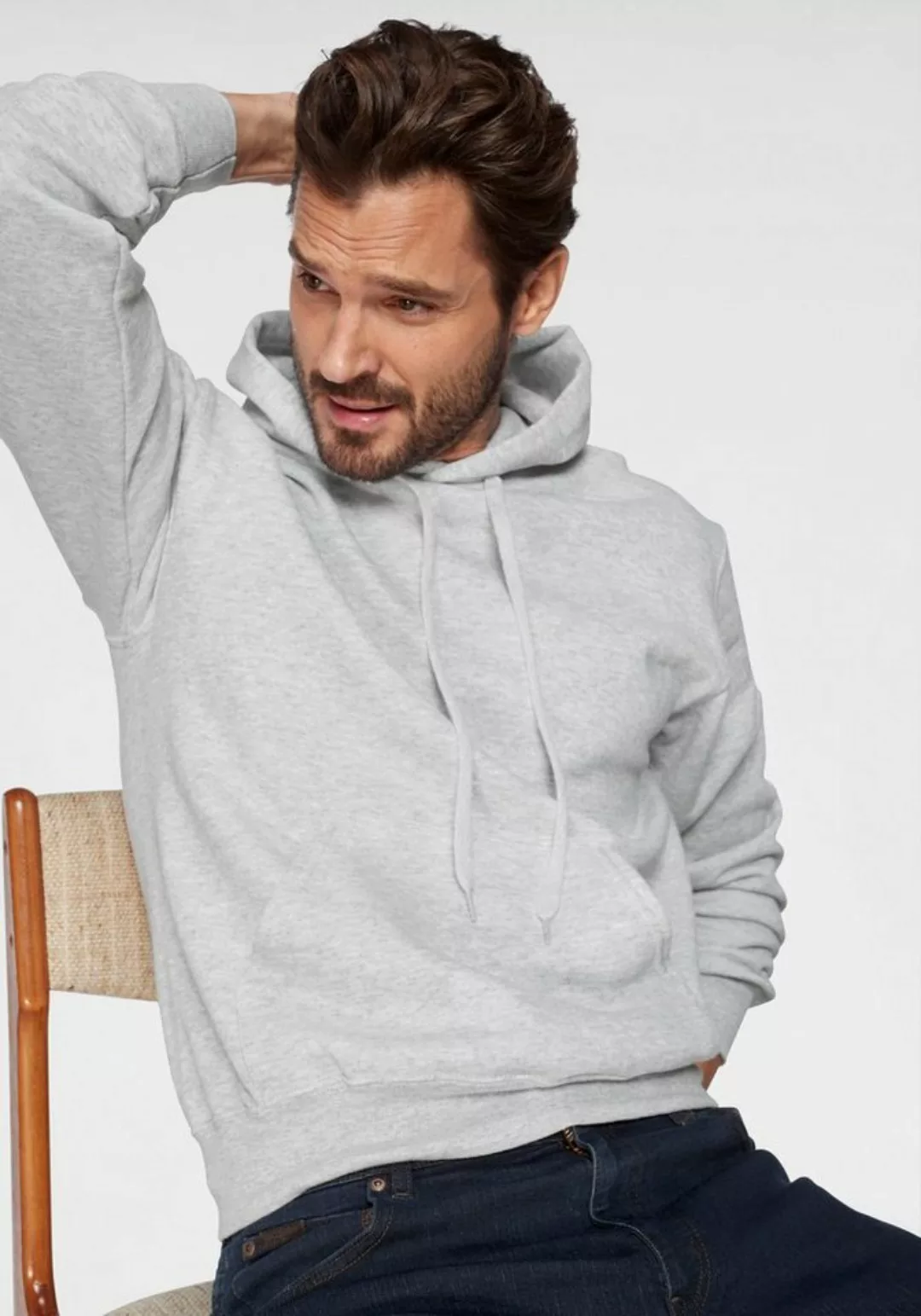 Fruit of the Loom Kapuzensweatshirt aus Baumwollmischung günstig online kaufen