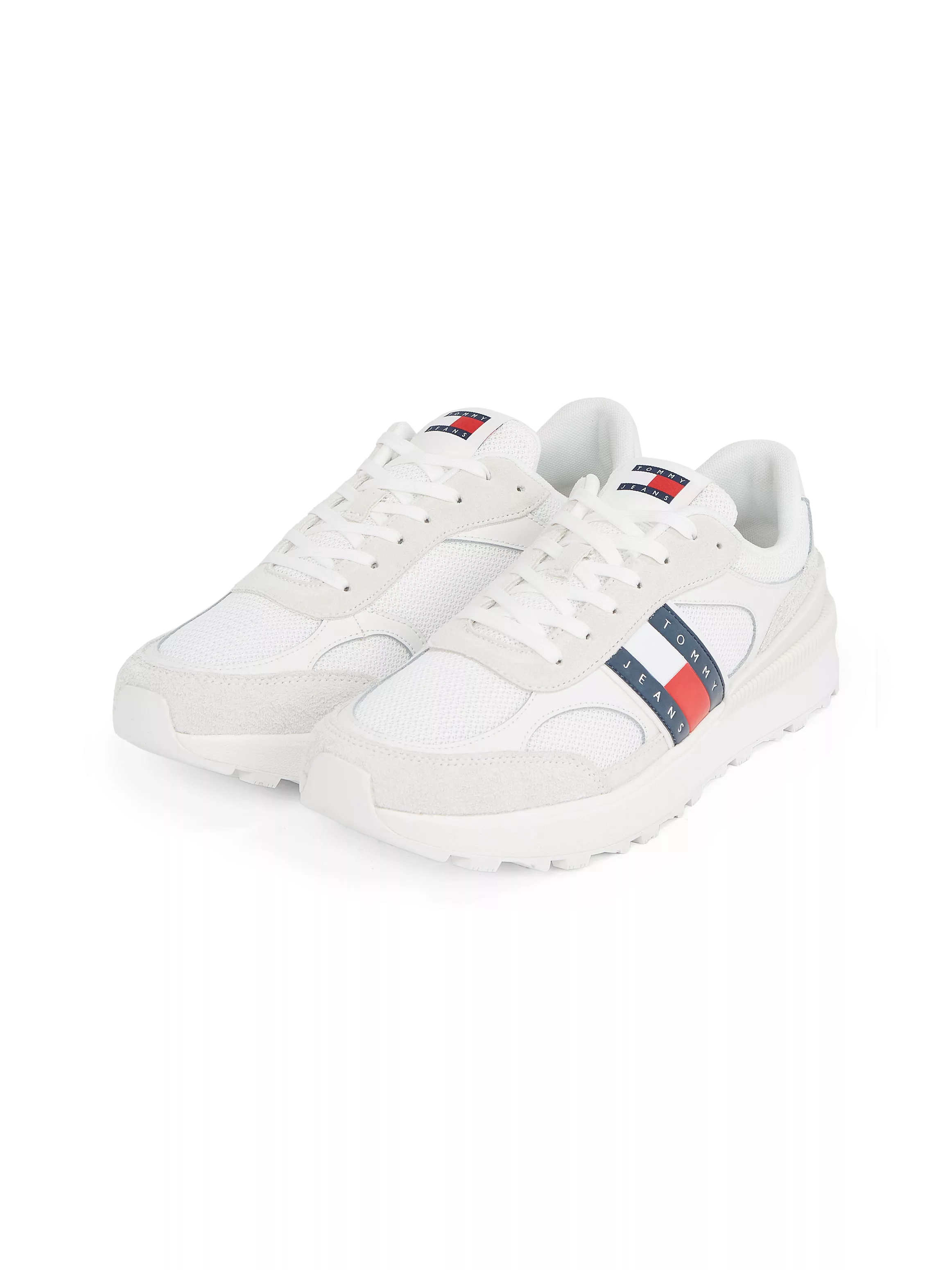 Tommy Jeans Plateausneaker "TJM TECHNICAL RUNNER ESS", Freizeitschuh, Halbs günstig online kaufen