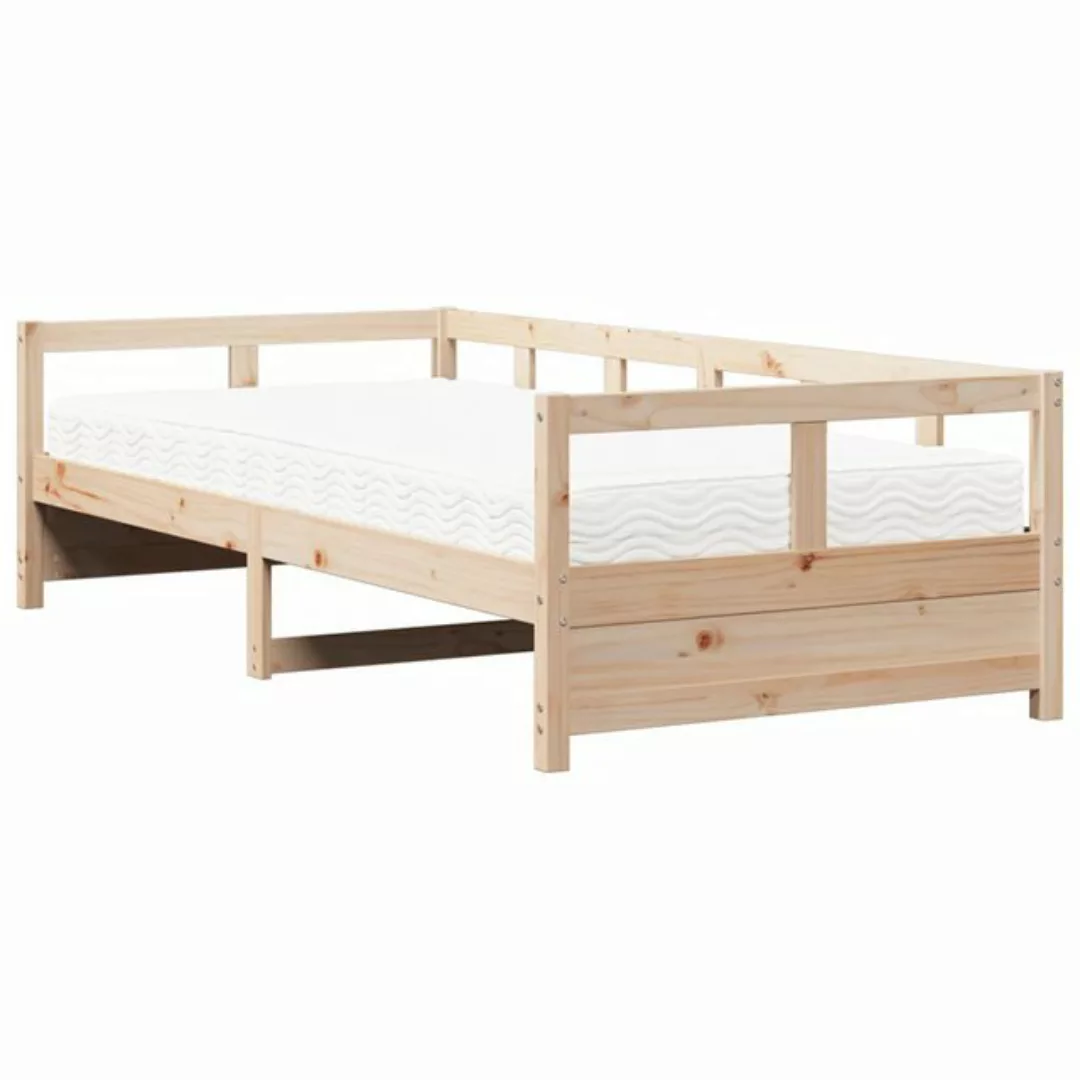 vidaXL Bett Tagesbett mit Matratze 90x200 cm Massivholz Kiefer günstig online kaufen