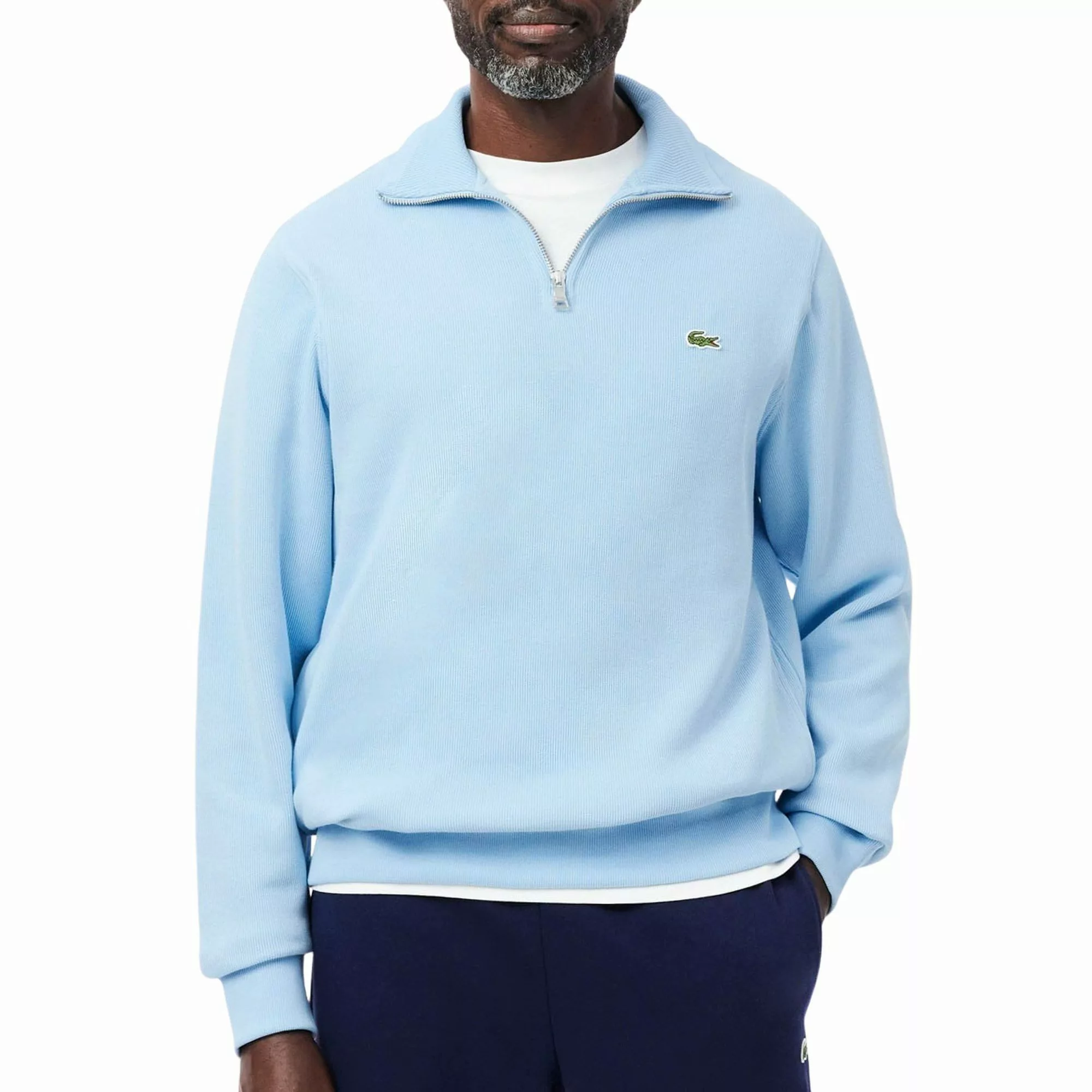 Lacoste Kapuzenpullover Herren Zip Stand-Up Collar günstig online kaufen