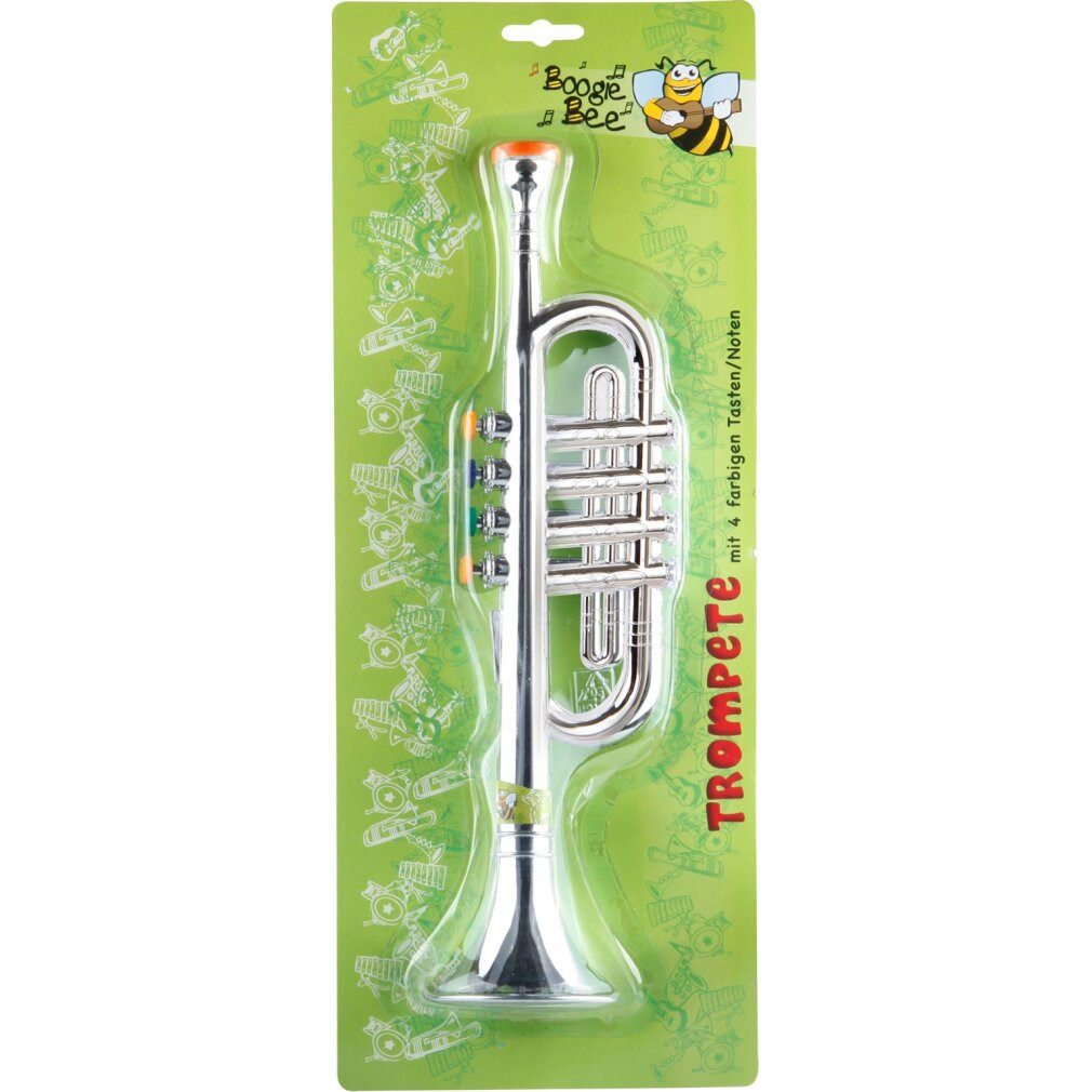 Vedes Spielzeug-Musikinstrument BGB Trompete silber, 4 günstig online kaufen