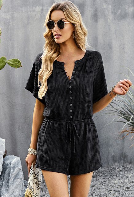 CHENIN 7/8-Overall Sommer Casual Kleid Shorts Jumpsuit Sommer Home Wandern günstig online kaufen