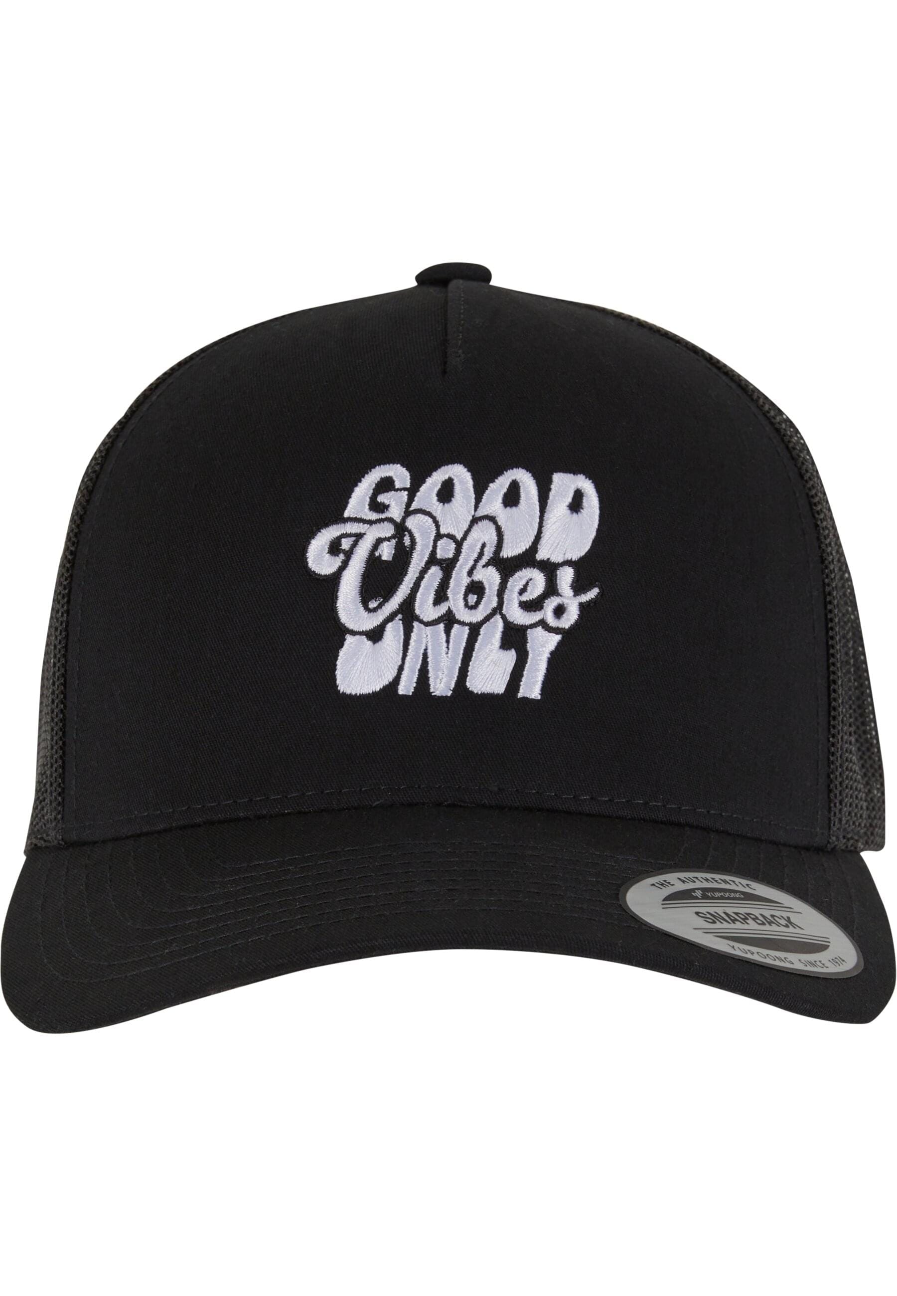 MisterTee Trucker Cap "MisterTee Good Vibes Only 5-Panel Retro Trucker Cap" günstig online kaufen