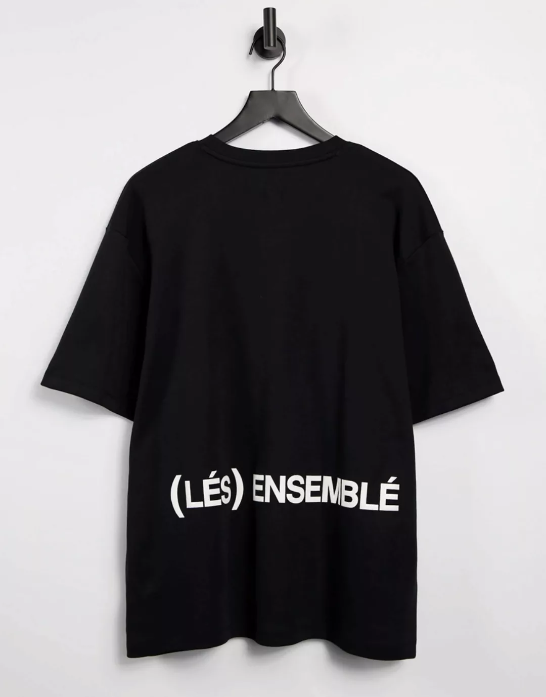 River Island – Les Ensembles – T-Shirt in Schwarz günstig online kaufen
