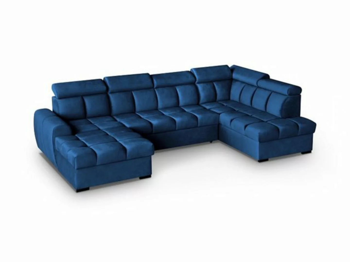 MOEBLO Wohnlandschaft LINOS U, Ecksofa U-Form Cord Sofa Couch Polsterecke U günstig online kaufen