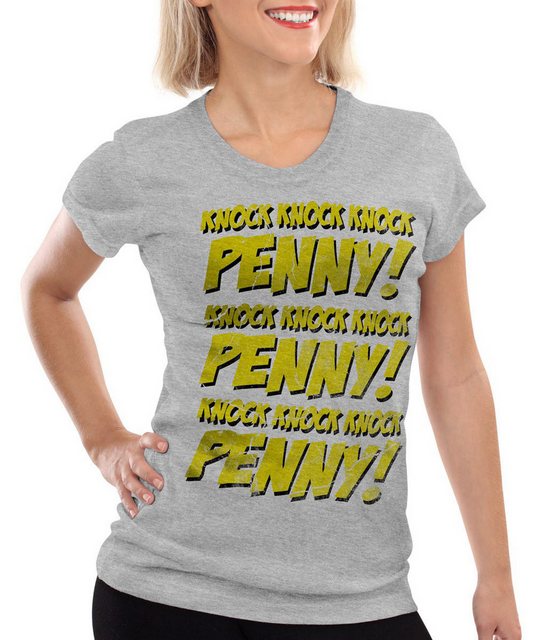 style3 T-Shirt Penny knock big bang sheldon College theory cooper leonard c günstig online kaufen