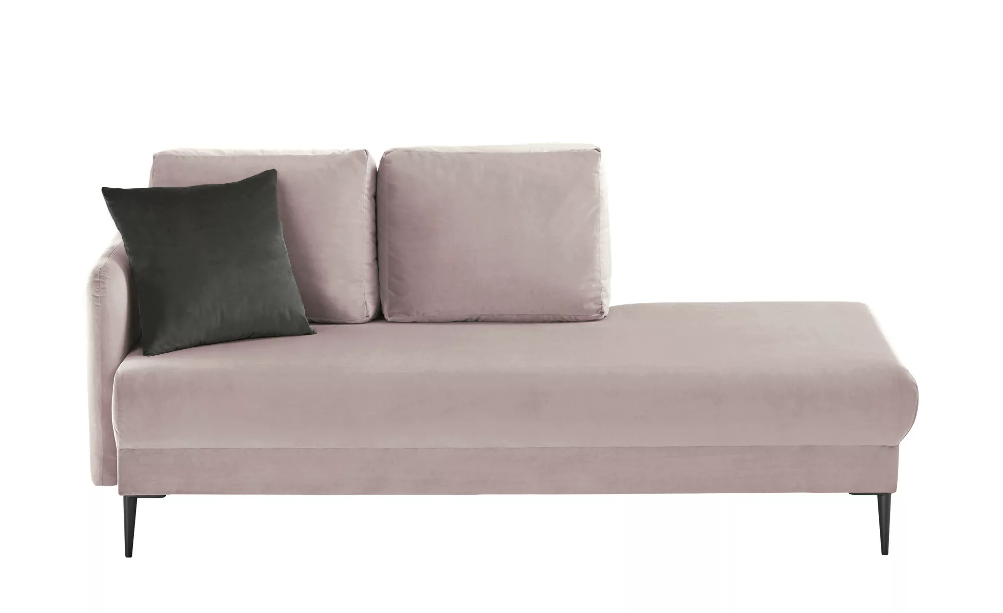smart Ottomane  Olianna - rosa/pink - 190 cm - 90 cm - 88 cm - Polstermöbel günstig online kaufen