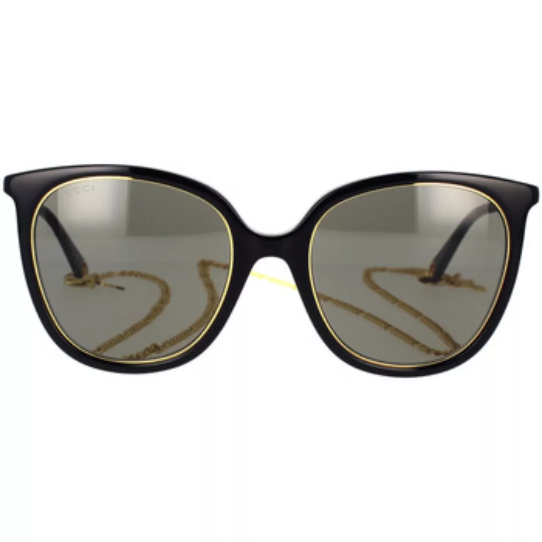 Gucci  Sonnenbrillen -Sonnenbrille mit Kette GG1076S 001 günstig online kaufen