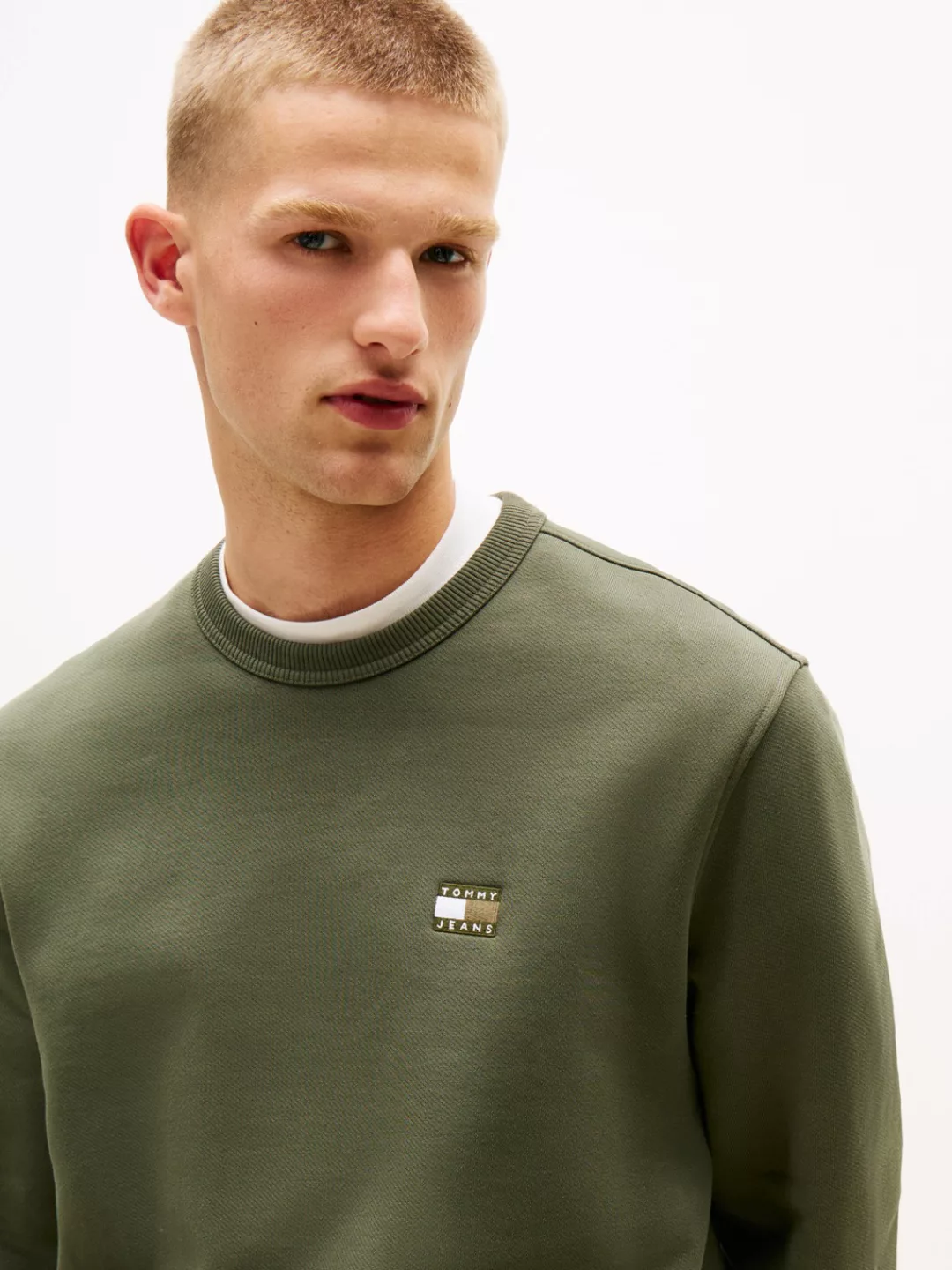 Tommy Jeans Sweatshirt "TJM REG BADGE CREW EXT", Mit Rundhalsausschnitt günstig online kaufen