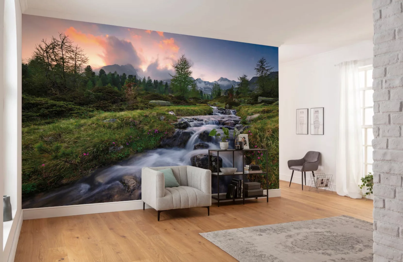 KOMAR Vlies Fototapete - Wild Paradise - Größe 450 x 280 cm mehrfarbig günstig online kaufen